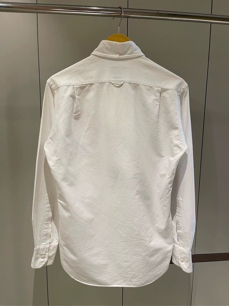 Thom Browne Thom browne White large twill striped shirt 2504-Nextarrow Size US S / EU 44-46 / 1 - 3 Thumbnail