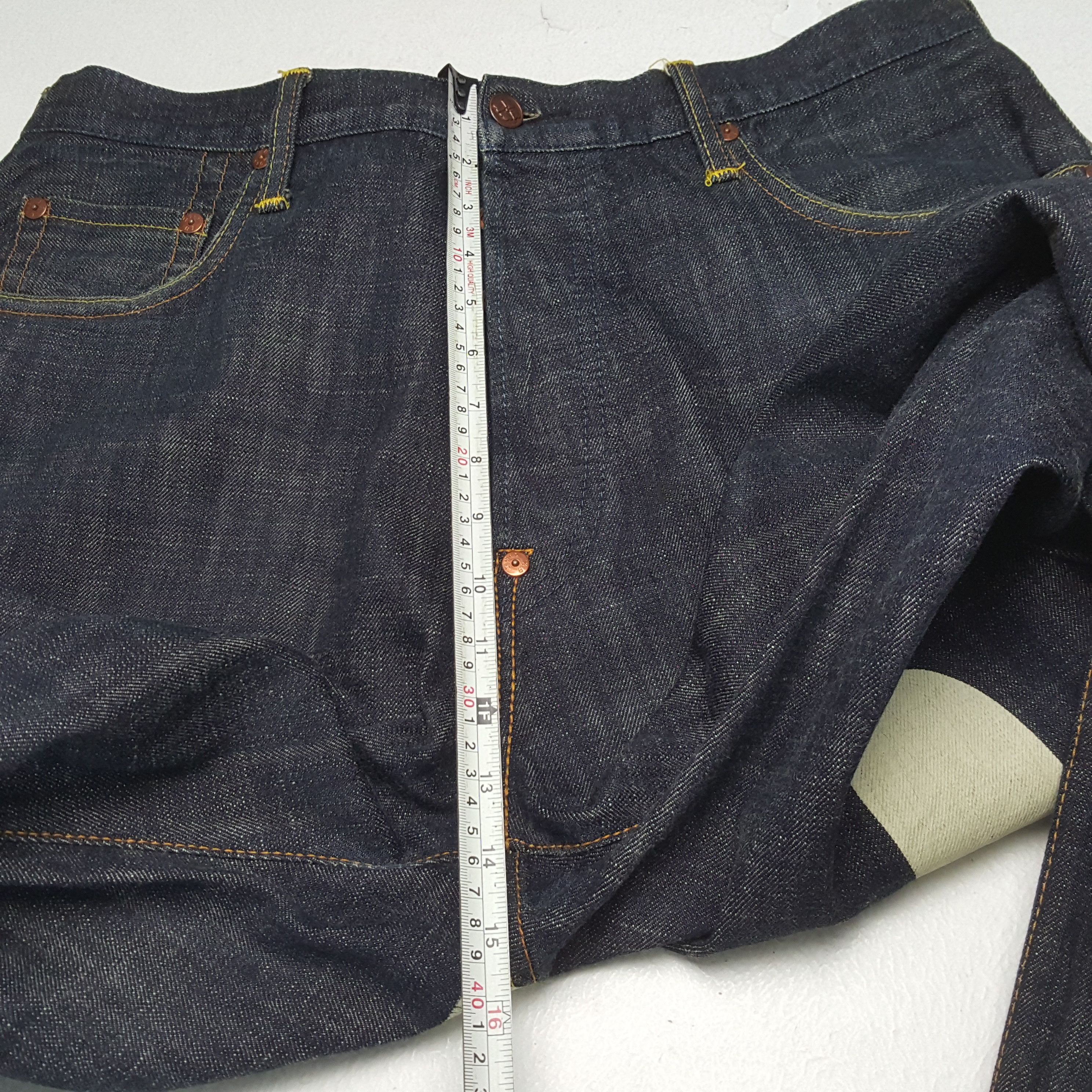 Evisu × Japanese Brand × Vintage EVISU Japanese Brand Big Logo Daicock Style Jeans Size US 35 - 8 Thumbnail