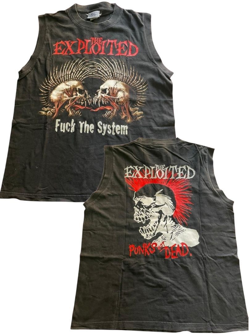 Japanese Brand × Punk and Yo × Vintage Vintage The Exploited t shirt 90s Size US L / EU 52-54 / 3 - 1 Thumbnail