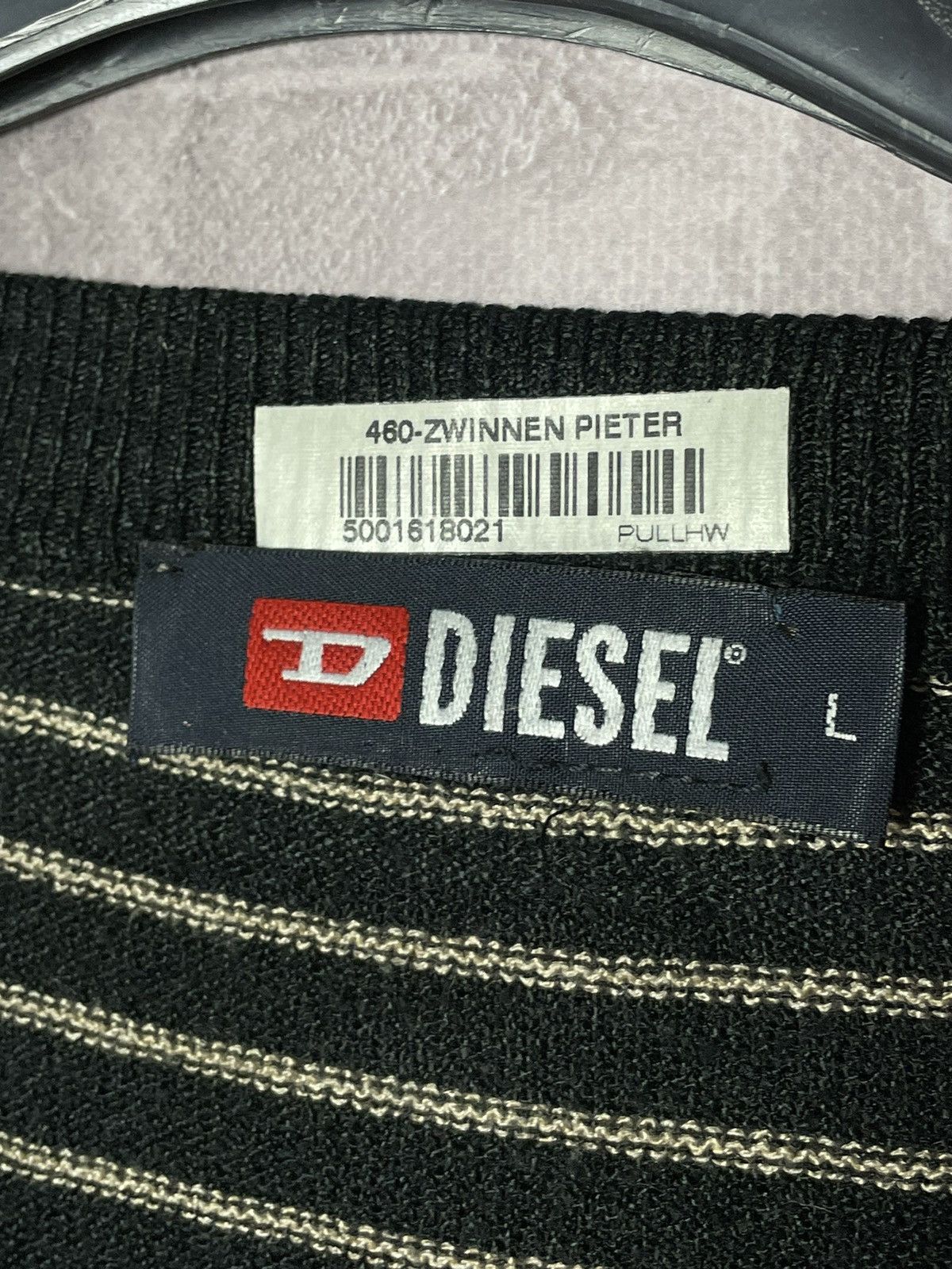 Designer × Diesel × Vintage 🔥RARE Vintage Diesel Logo T-Shirt,Tee🔥 Size US M / EU 48-50 / 2 - 11 Thumbnail