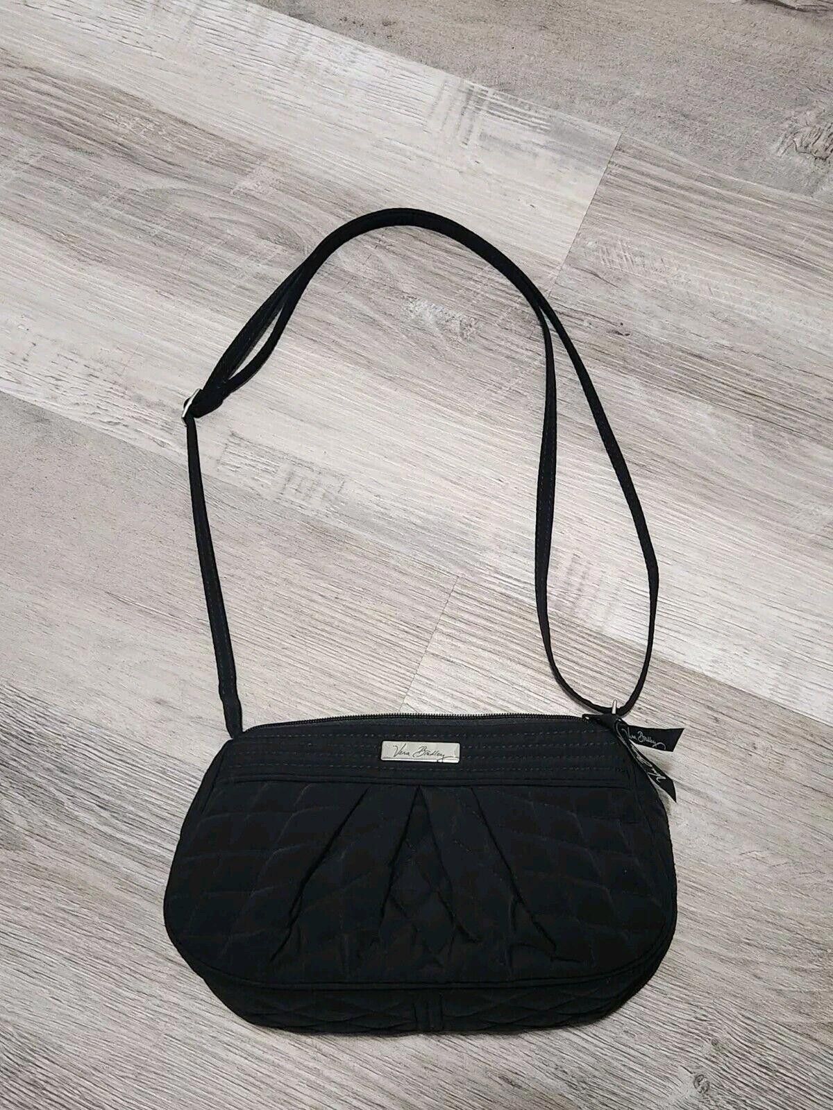 Designer Vintage Y2k Vera Bradley Purse Black Small Quilted Size ONE SIZE - 1 Thumbnail