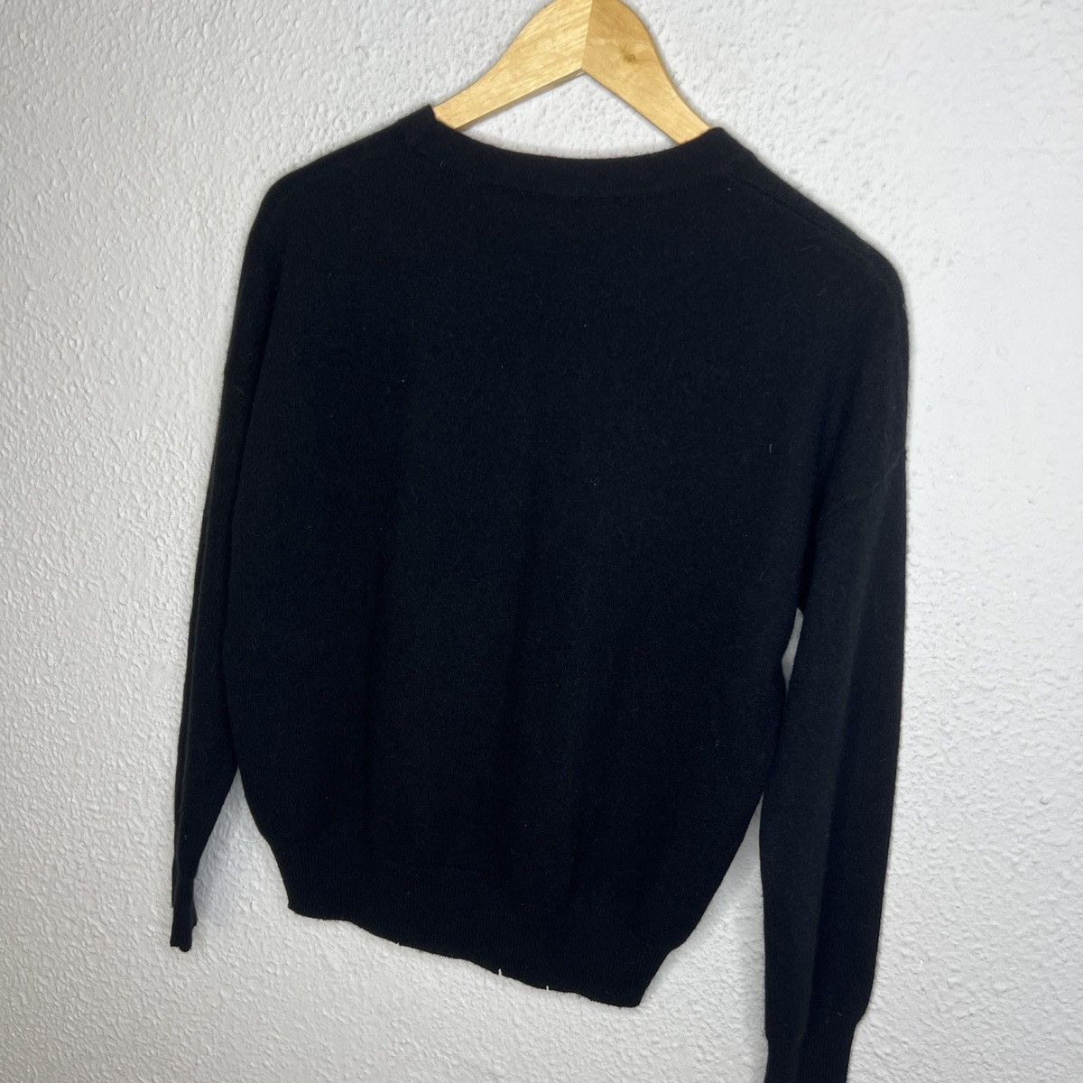 Designer × Japanese Brand × Zadig & Voltaire Zadig & Voltaire Cashmere Amour Black Pullover Sweater S Size S / US 4 / IT 40 - 8 Thumbnail