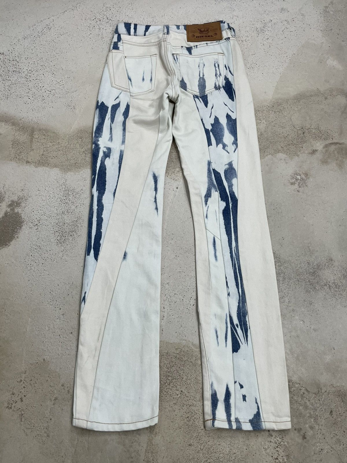 Diesel Diesel D-Joy Slim Regular Waist Effect Work Design Distress Size 23" - 2 Thumbnail
