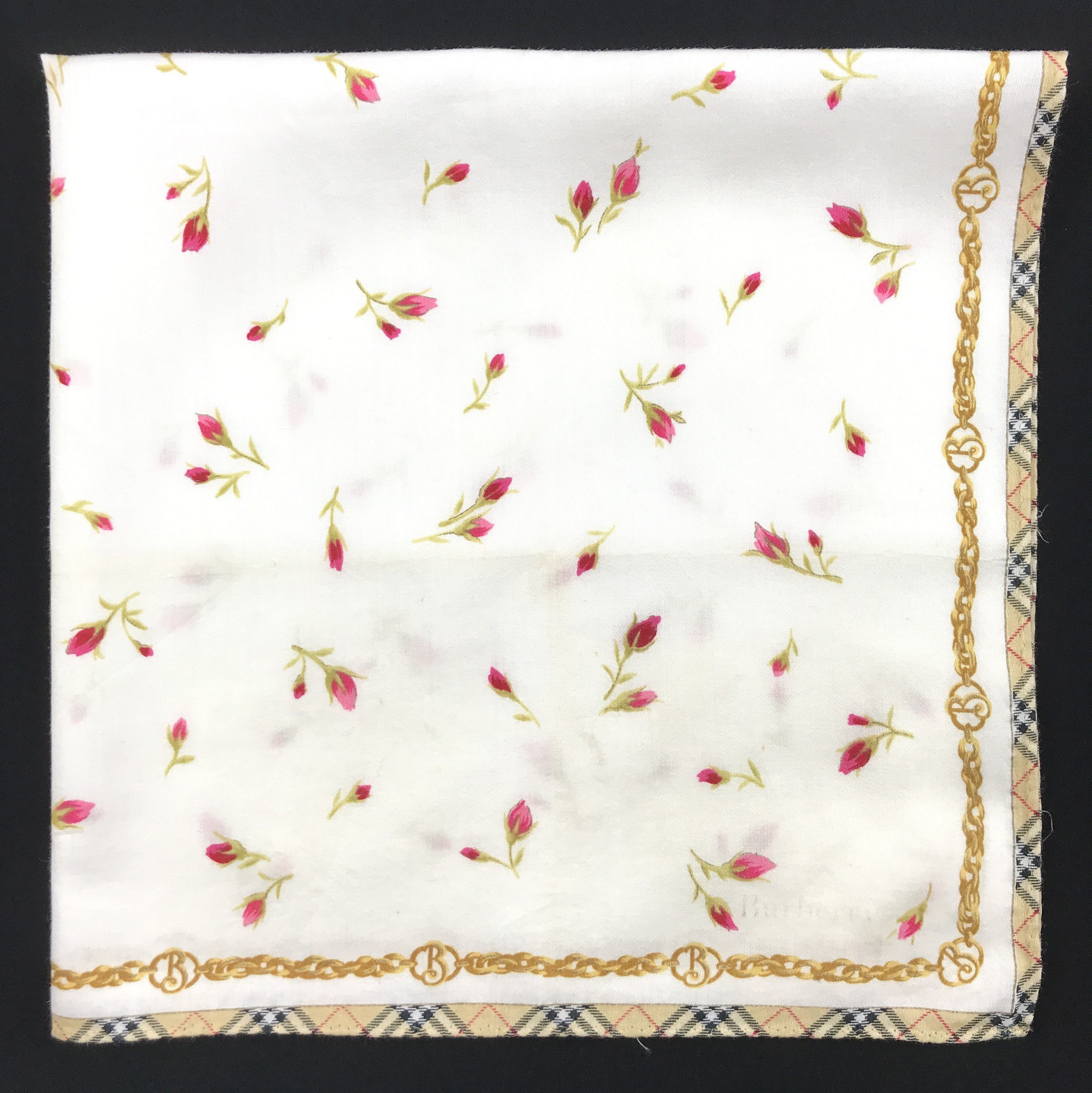 Burberry × Vintage Vintage Burberry Bandana Neckerchief Handkerchief Size ONE SIZE - 2 Thumbnail