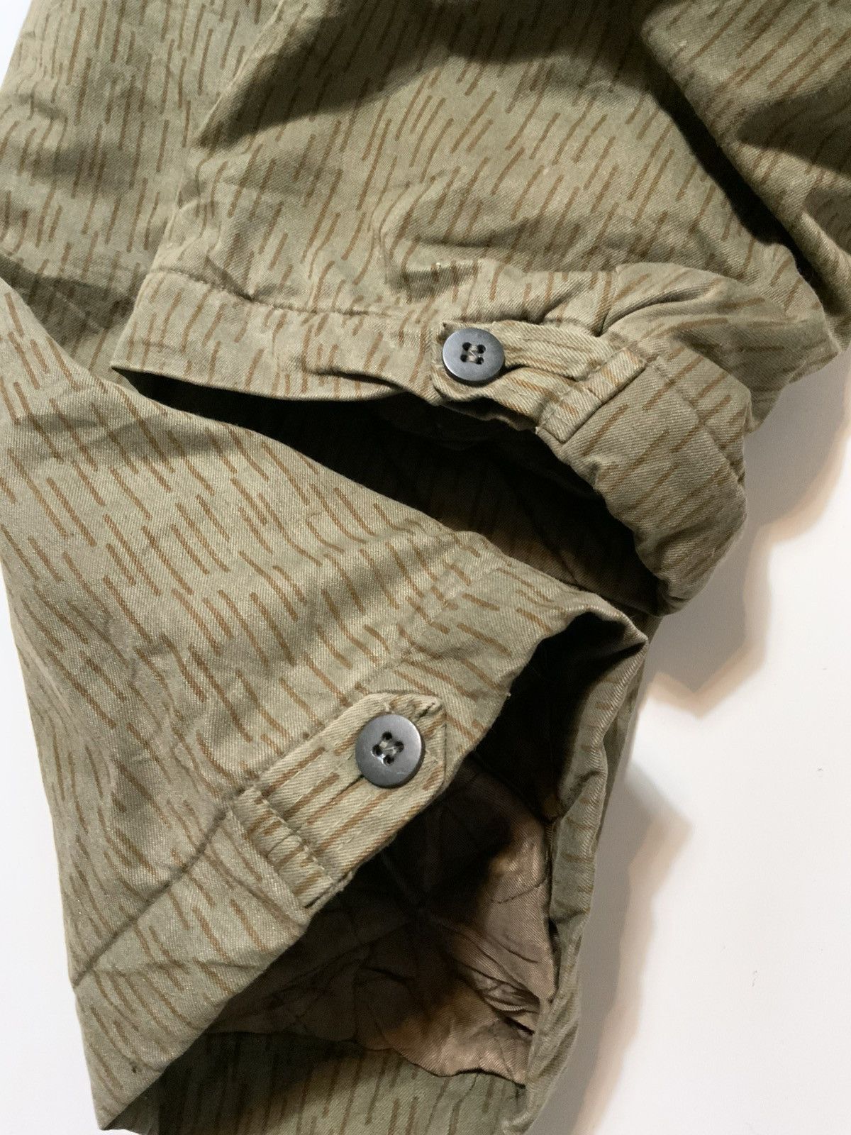 Vintage VTG East German NVA Strichtarn Rain Drop Camouflage Pants Size US 40 / EU 56 - 16 Thumbnail