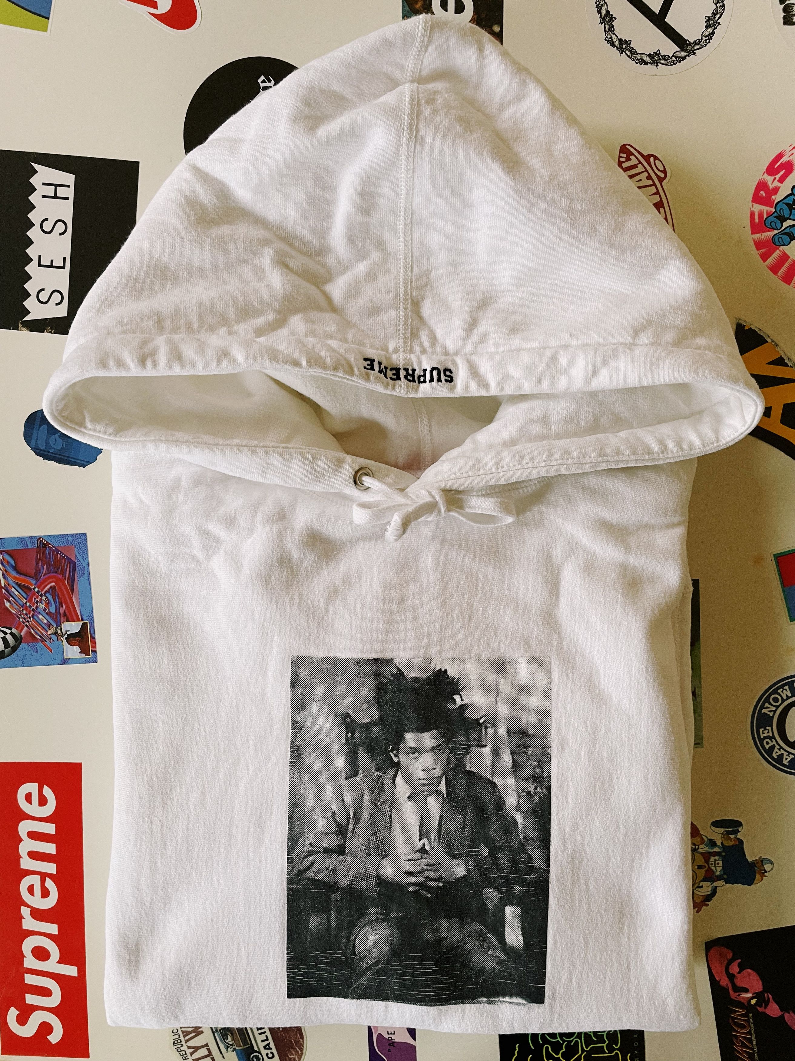 Supreme Supreme X Jean-Michel Basquiat Portrait Hoodie Size US M / EU 48-50 / 2 - 9 Thumbnail