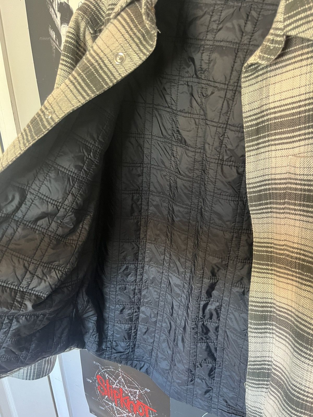 Calvin Klein Calvin Klein Insulated quilted Flannel button up mens S Size US S / EU 44-46 / 1 - 7 Thumbnail