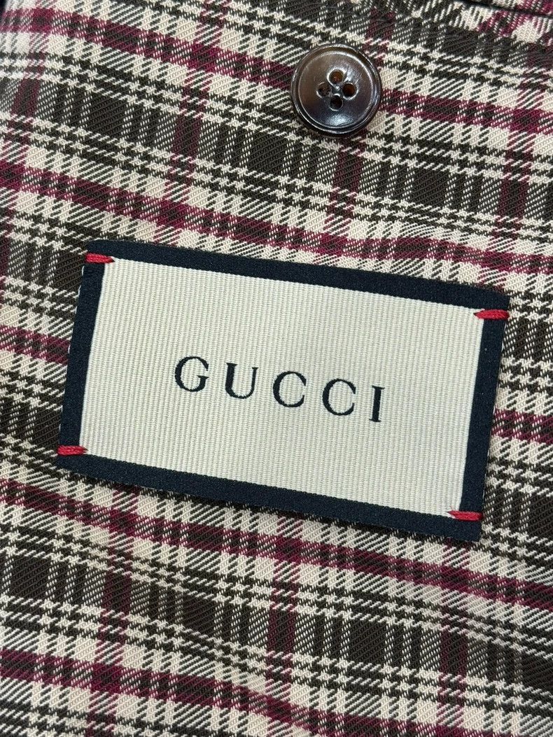 Gucci Gucci Wool and Leather Jacket-2506 Size US L / EU 52-54 / 3 - 7 Thumbnail