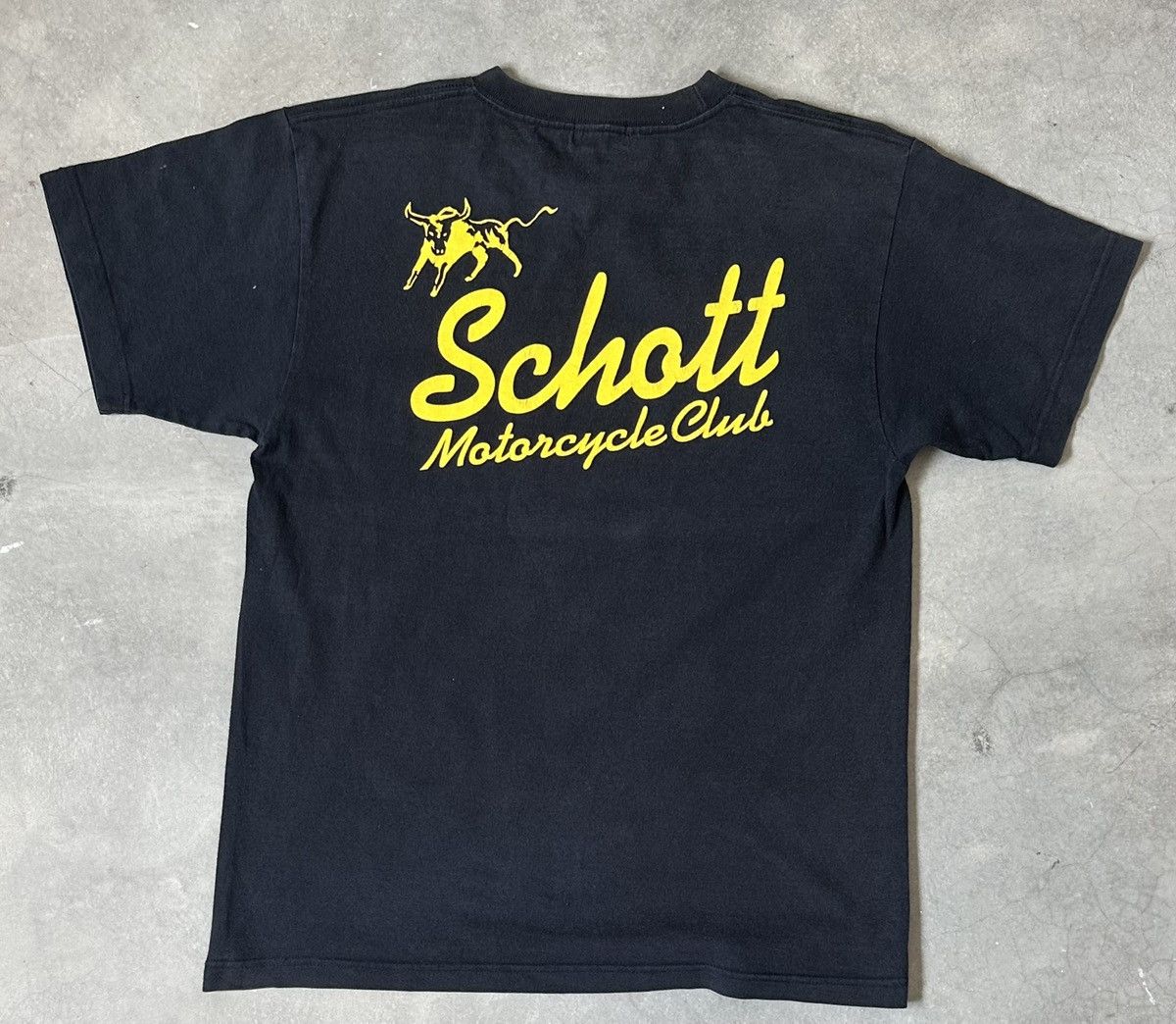 Schott VINTAGE SCHOTT MOTORCYCLE CLUB TEE Size US M / EU 48-50 / 2 - 1 Thumbnail