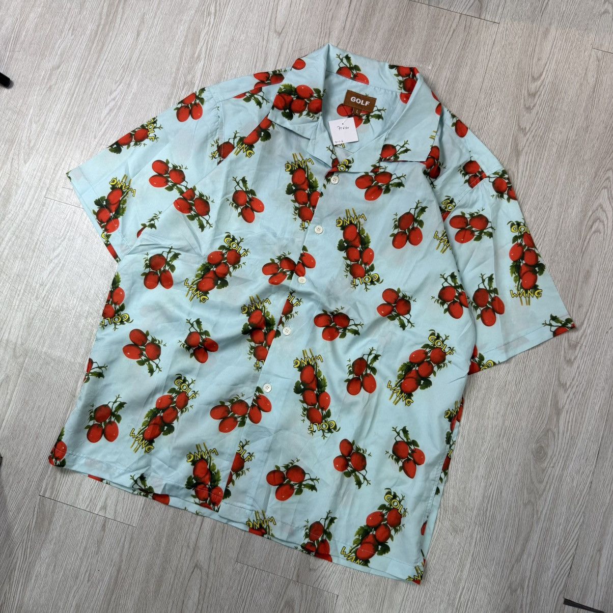 Golf Wang GOLF WANG x Tyler the Creator tomatoes button up shirt Size US L / EU 52-54 / 3 - 2 Thumbnail