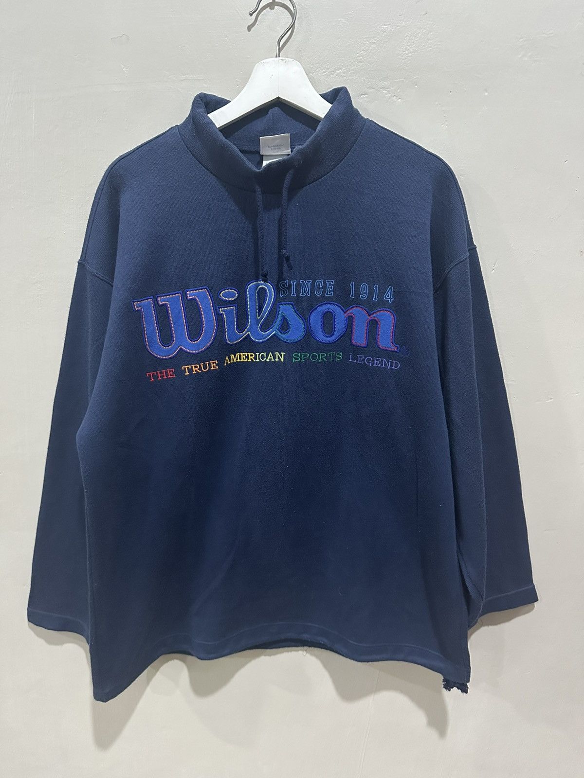 Wilson Wilson x Sweatshirt x Vintage Size US M / EU 48-50 / 2 - 1 Thumbnail