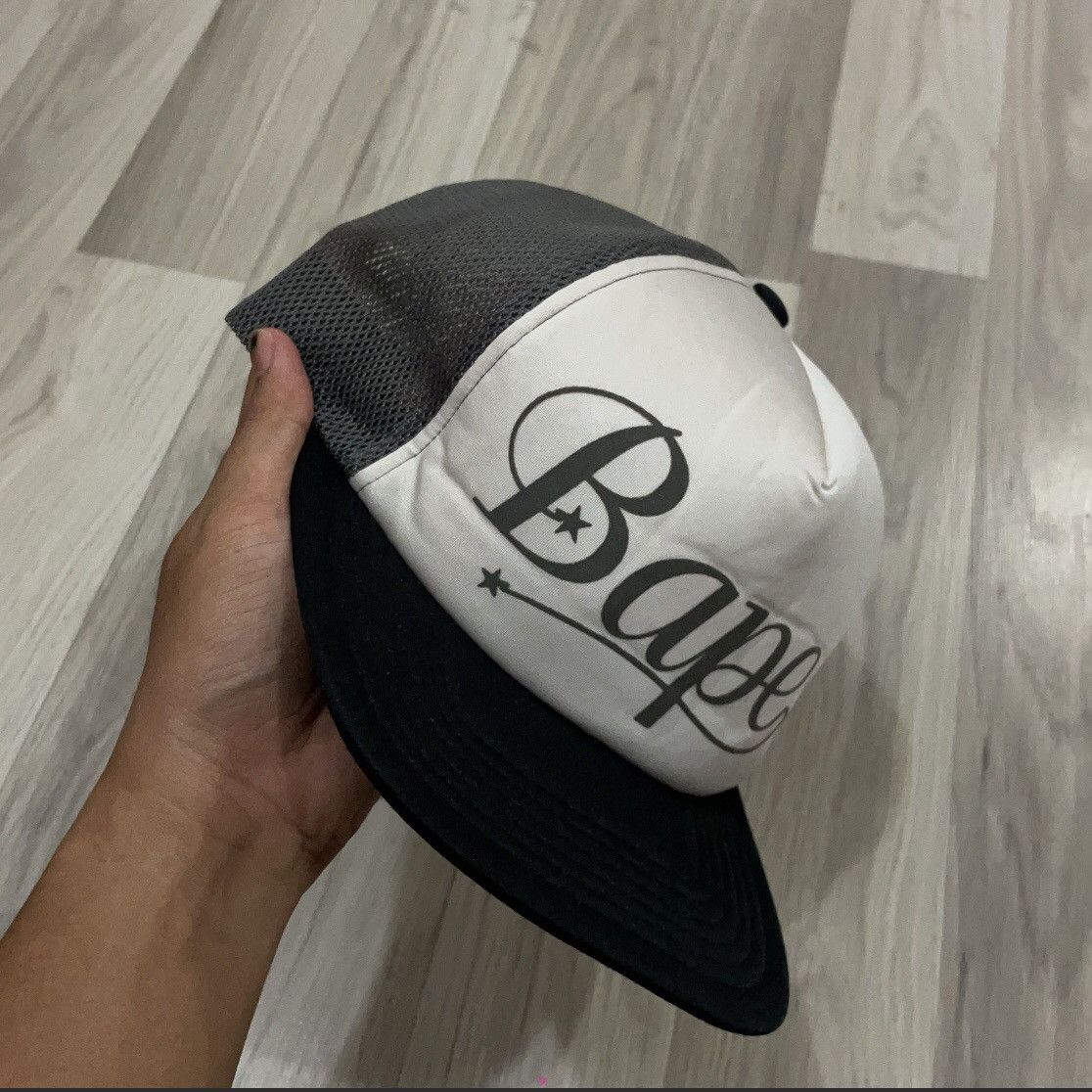 Bape OG 2007 Bapesta Trucker Hat Size ONE SIZE - 2 Thumbnail