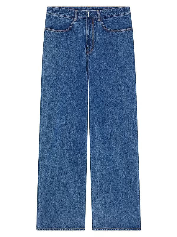 Givenchy Givenchy Blue Low Crotch Jeans Size US 30 / EU 46 - 1 Thumbnail