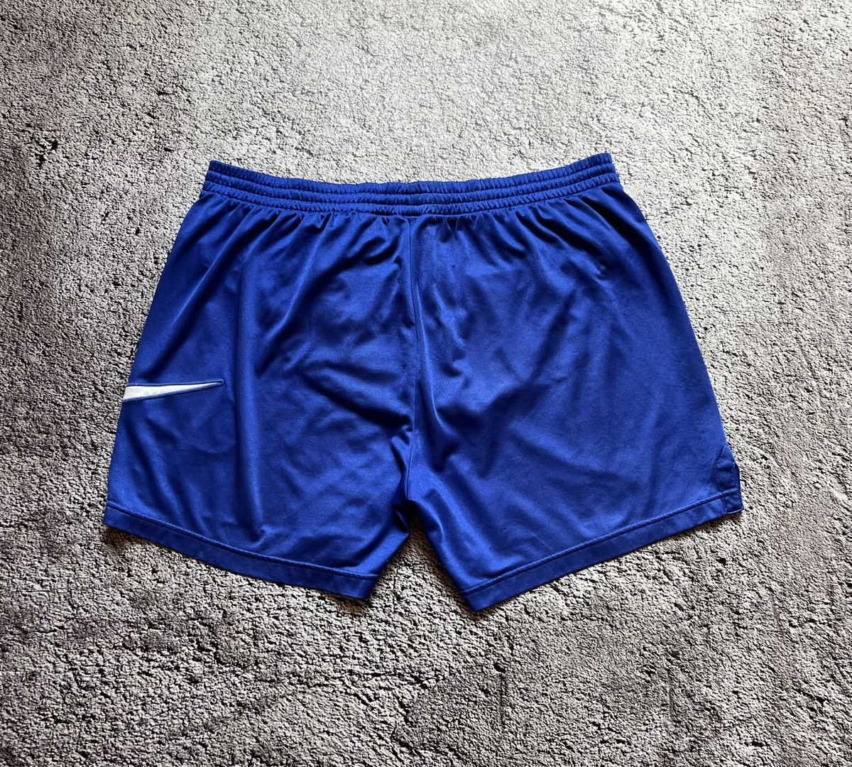 Nike × Vintage Nike Blue Sports Shorts Size L Size US 36 / EU 52 - 3 Thumbnail