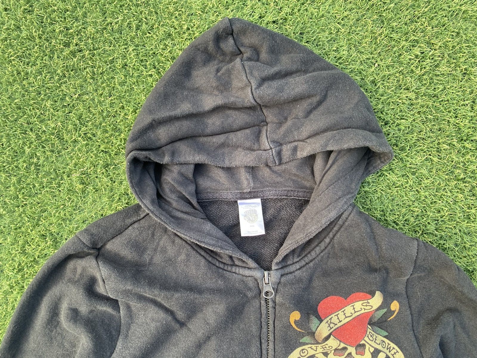 Christian Audigier Christian Audigier Ed Hardy Love Kills Slowly Hoodie Size US S / EU 44-46 / 1 - 5 Thumbnail