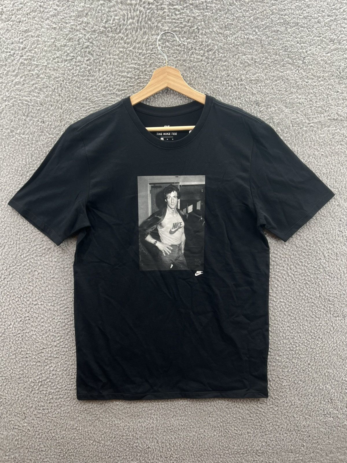 Nike Sylvester Stallone Rocky Balboa Black Sample Tee AJ0958