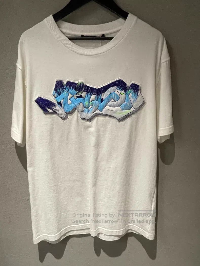 Louis Vuitton Louis Vuitton White three-dimensional graffiti logo short Size US M / EU 48-50 / 2 - 1 Thumbnail
