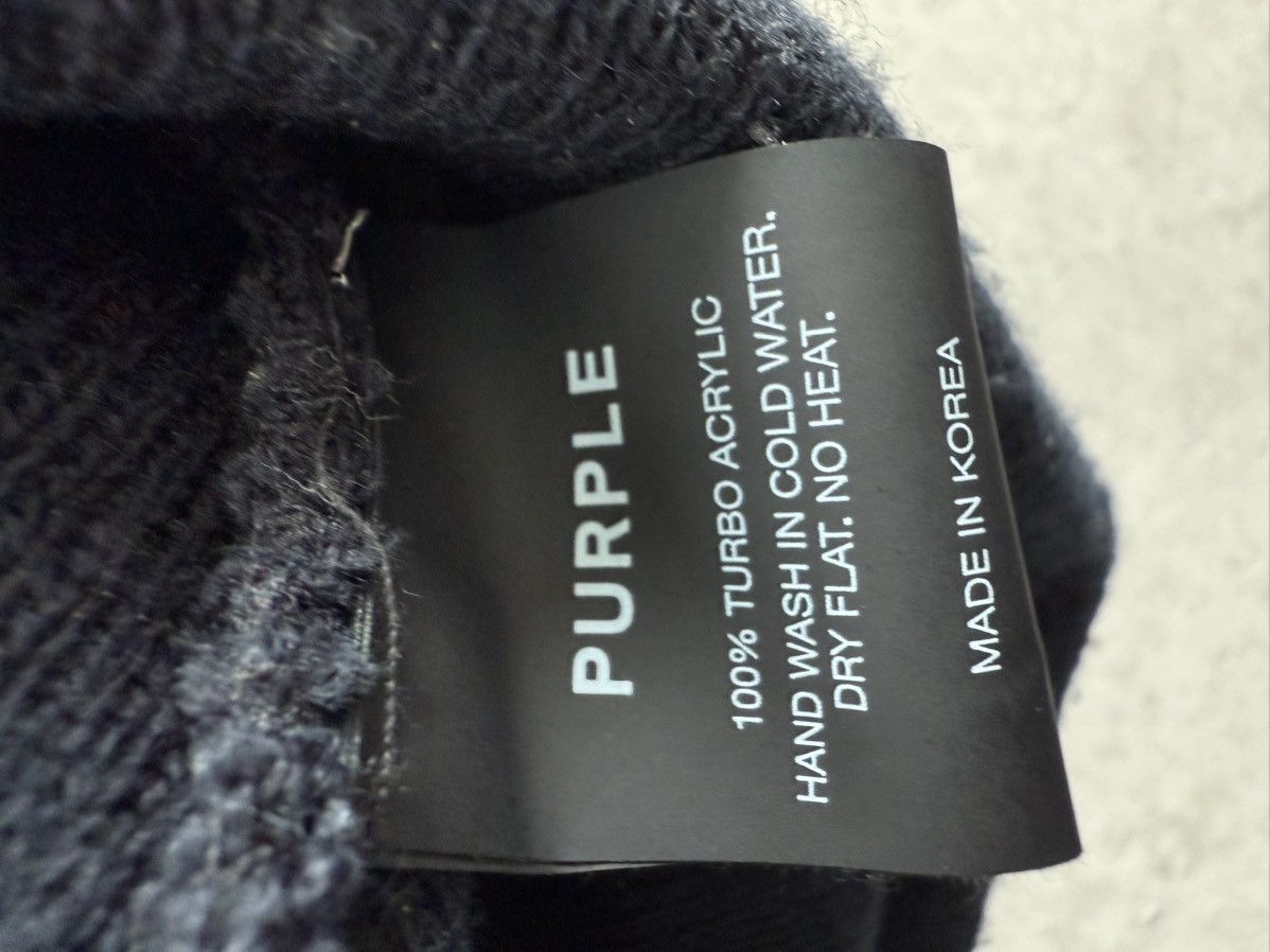 Purple Brand Purple Brand Beanie Size ONE SIZE - 3 Thumbnail