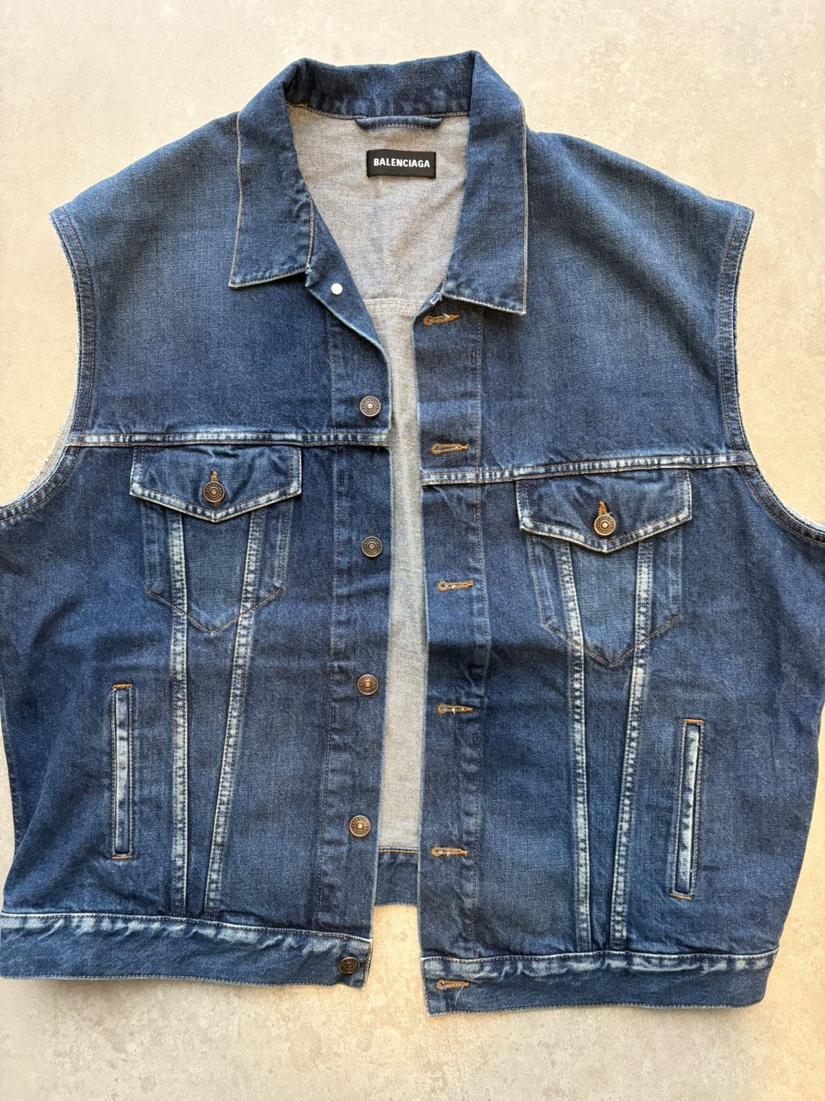 Balenciaga Balenciaga Vest Size US XXL / EU 58 / 5 - 1 Thumbnail
