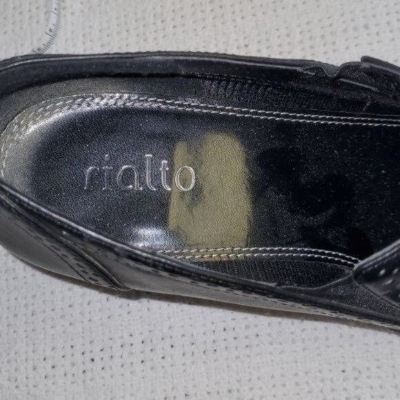 Vintage Rialto Hand Tooled Black 3" Heeled Sz 8.5 Bootie Size US 8.5 / IT 38.5 - 10 Thumbnail