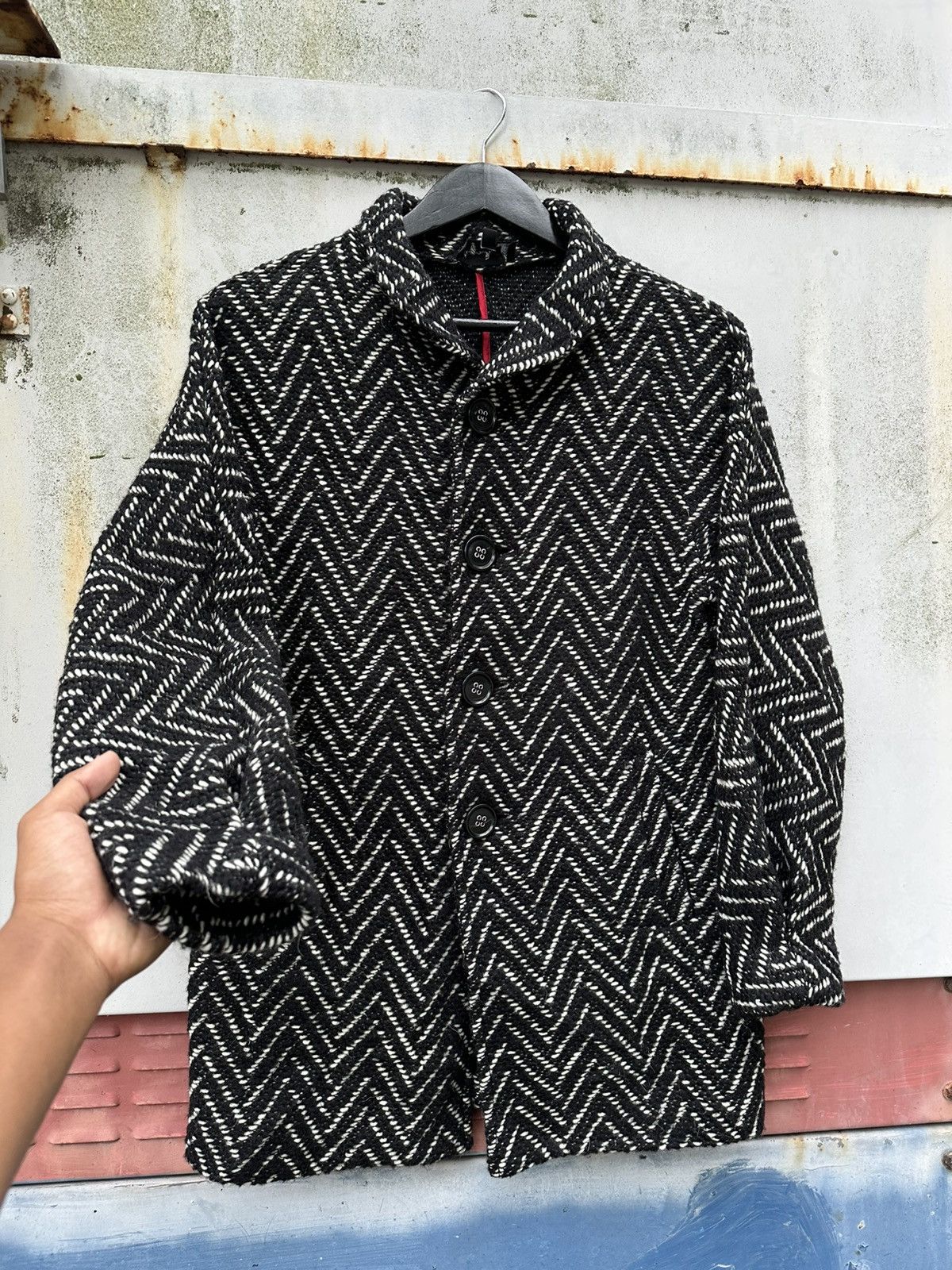 agnes b. 👹Agnes.B Paris Wool Jacket Made In Japan(Woman) Size US S / EU 44-46 / 1 - 1 Thumbnail