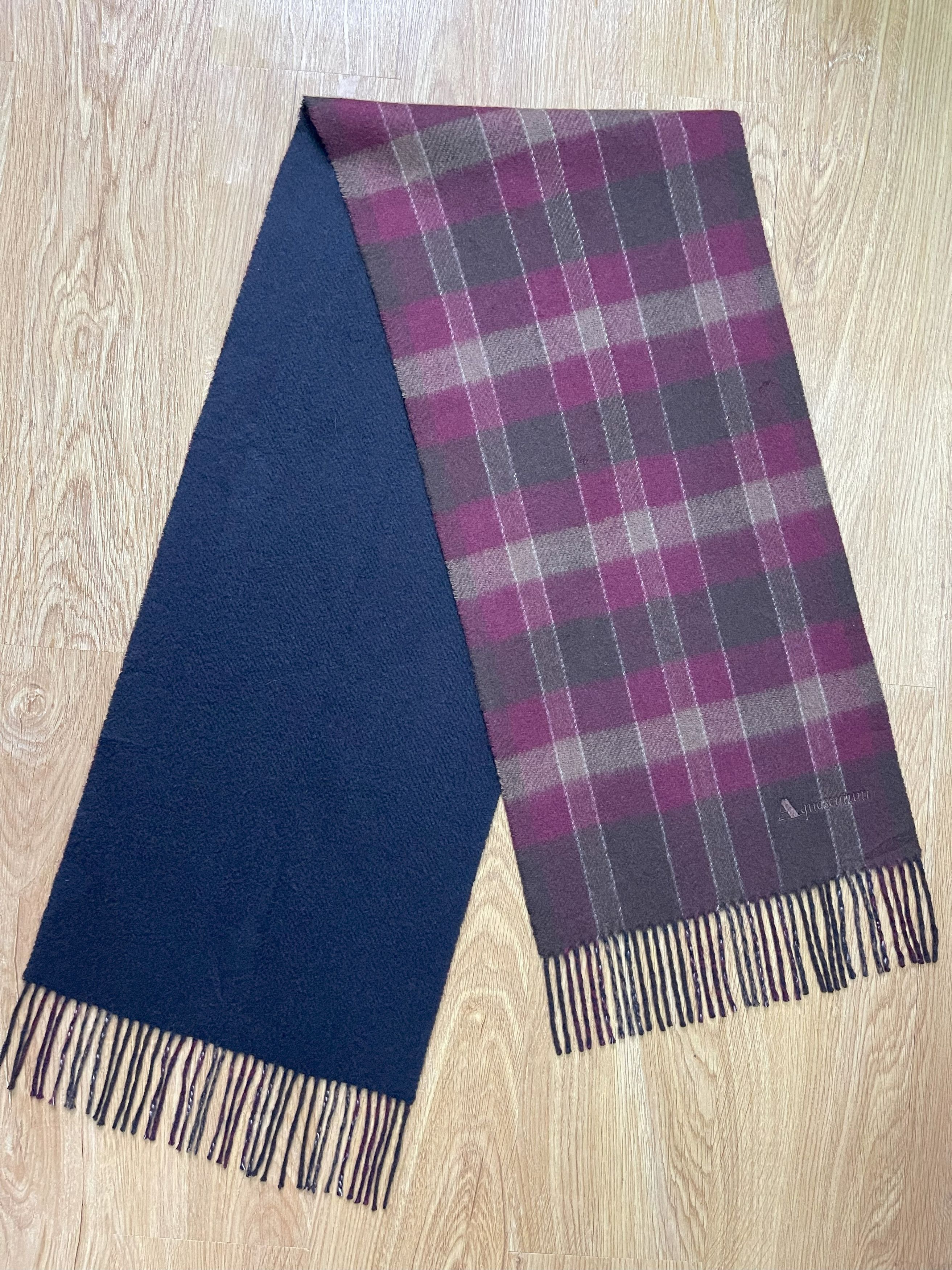 Aquascutum Vintage Aquascutum Scarf / Muffler - 6046 Size ONE SIZE - 8 Thumbnail