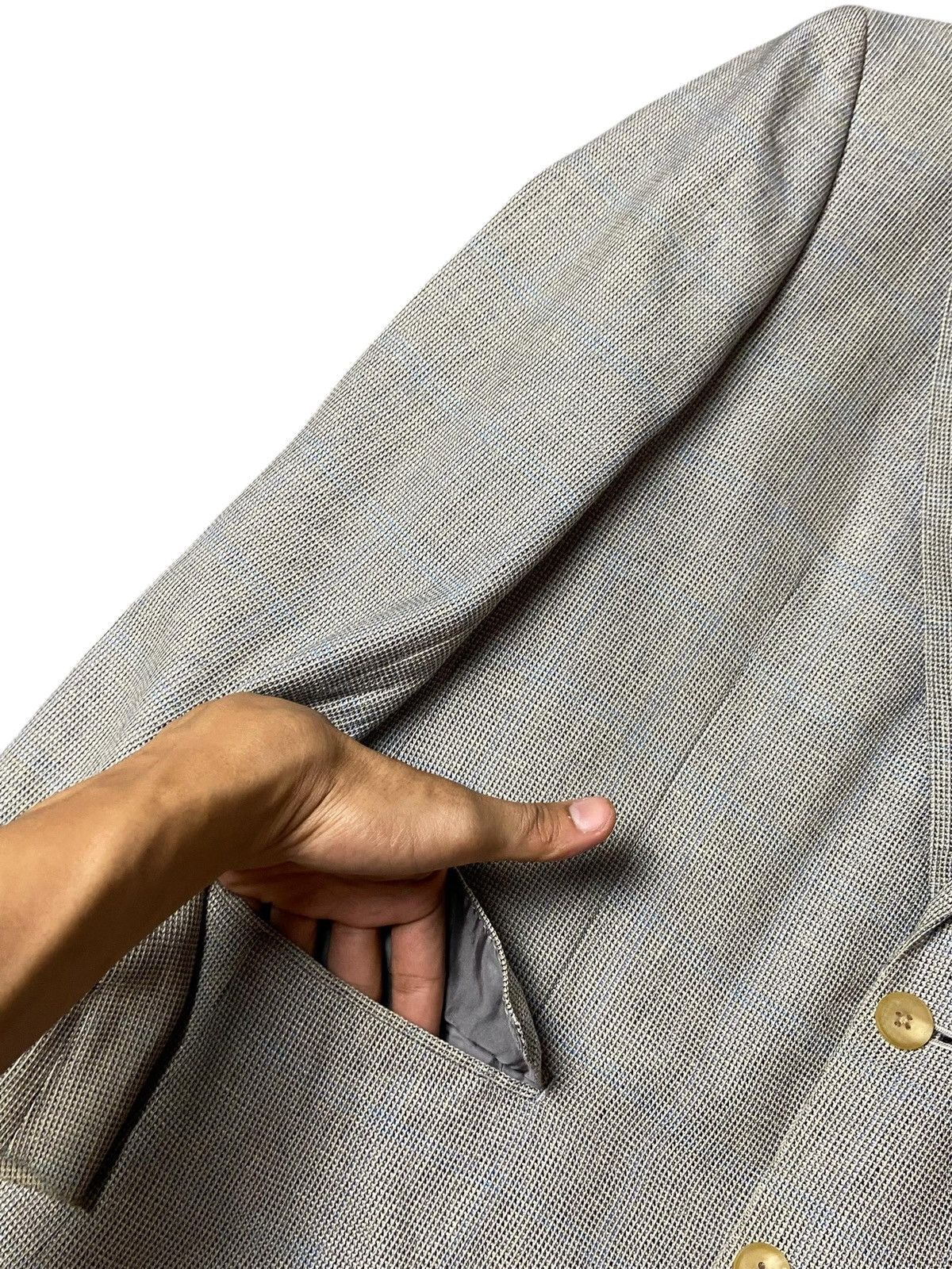Burberry × Japanese Brand × Vintage Vintage Burberry London Light Blazer (125) Size US XXS / EU 40 - 4 Thumbnail