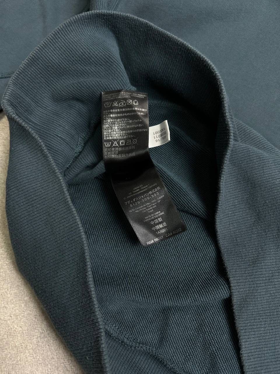 Yohji Yamamoto Adidas Yohji Yamamoto Y-3 Big Logo Sweatshirt Size US XL / EU 56 / 4 - 7 Thumbnail