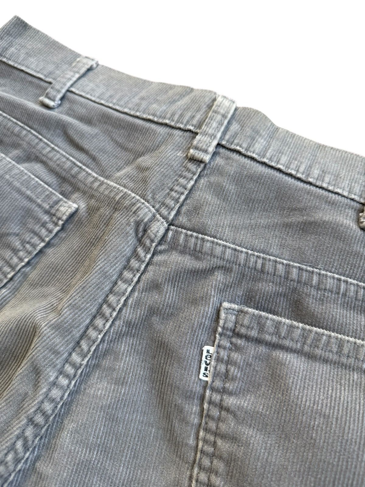 Levi's Vintage 1970s Levis Grey Corduroy Pants Size US 36 / EU 52 - 12 Thumbnail