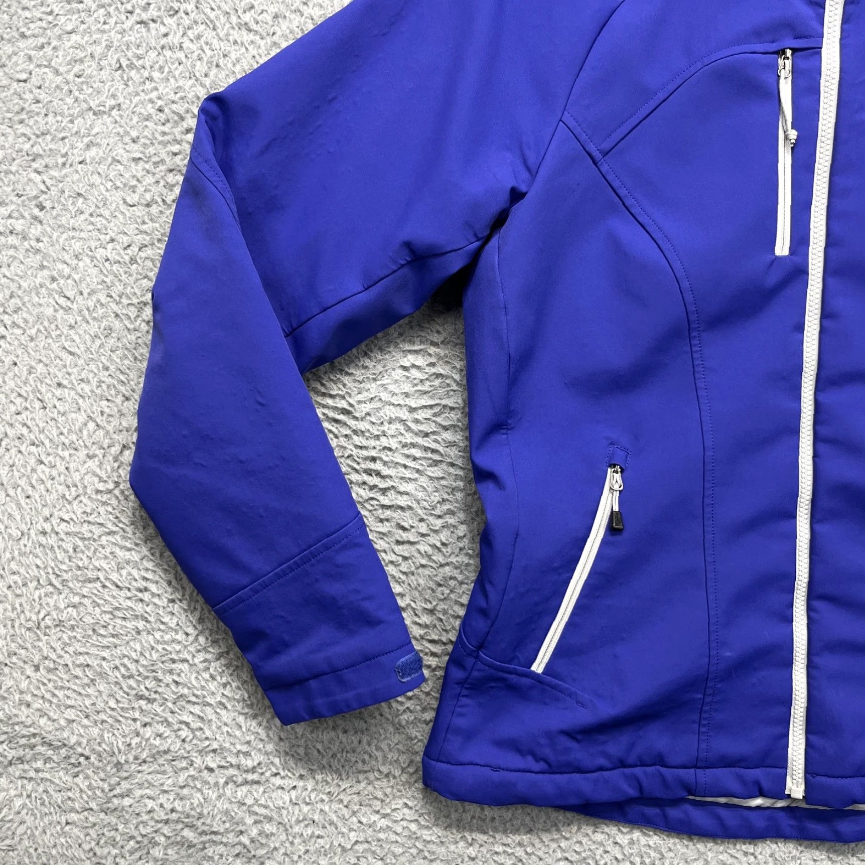 The North Face VINTAGE The North Face Jacket Womens M Blue Apex softshell Insulated Primaloft Hood Size M / US 6-8 / IT 42-44 - 3 Thumbnail