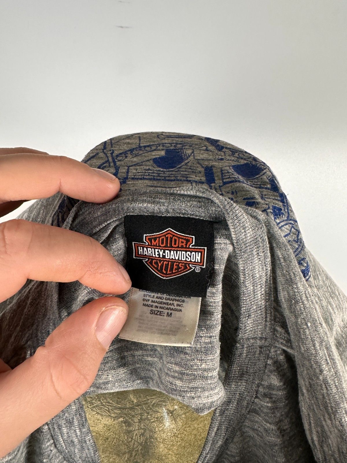 Harley Davidson Harley Davidson T Shirt Praha Grey Men's Size M Size US M / EU 48-50 / 2 - 8 Thumbnail