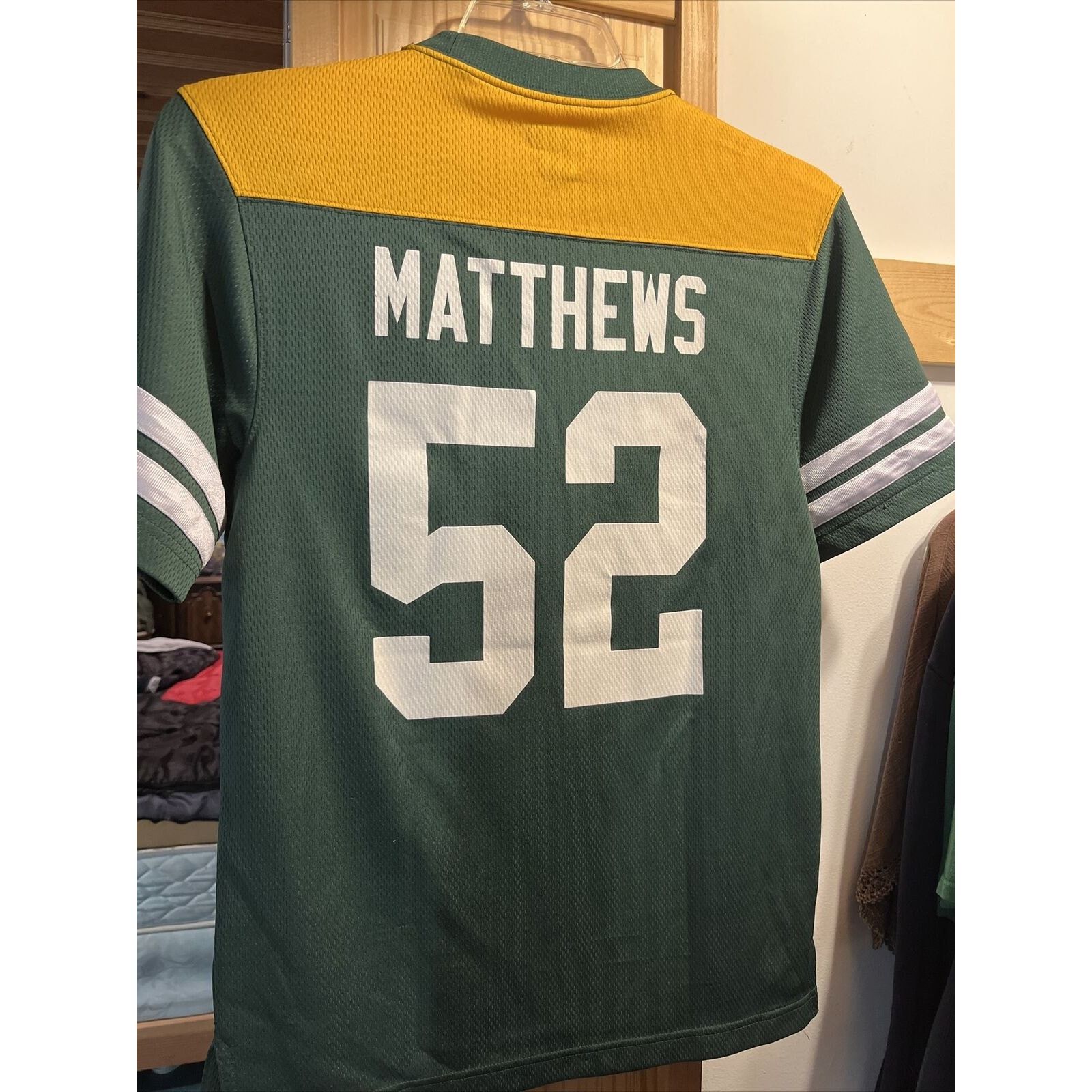 NFL NFL Apparel Men’s S Green Bay Packers Matthews Jersey Shirt Size US S / EU 44-46 / 1 - 24 Thumbnail