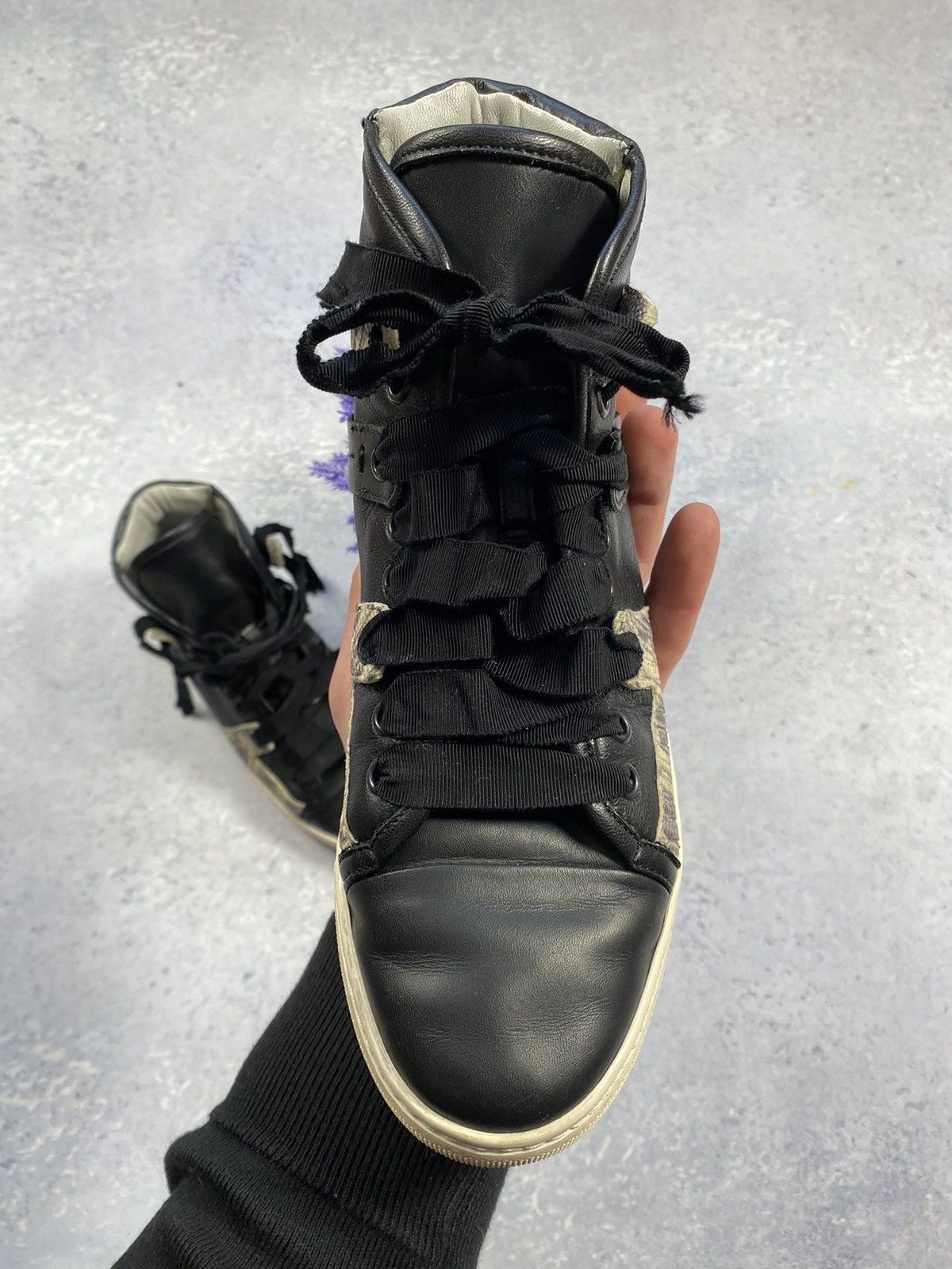 Lanvin Lanvin Women’s Hi-Top Sneakers Size EUR 37 Size US 7 / IT 37 - 16 Thumbnail