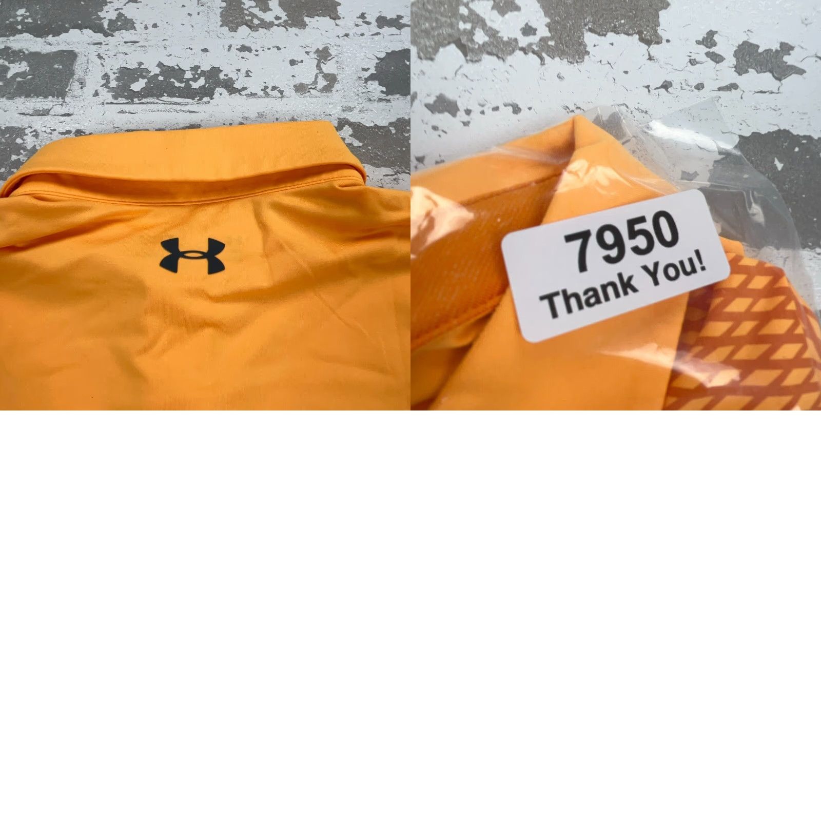 Under Armour Under Armour Polo Shirt Men L Orange Black Golf Tennis Performance Wicking Shirt Size US L / EU 52-54 / 3 - 8 Thumbnail