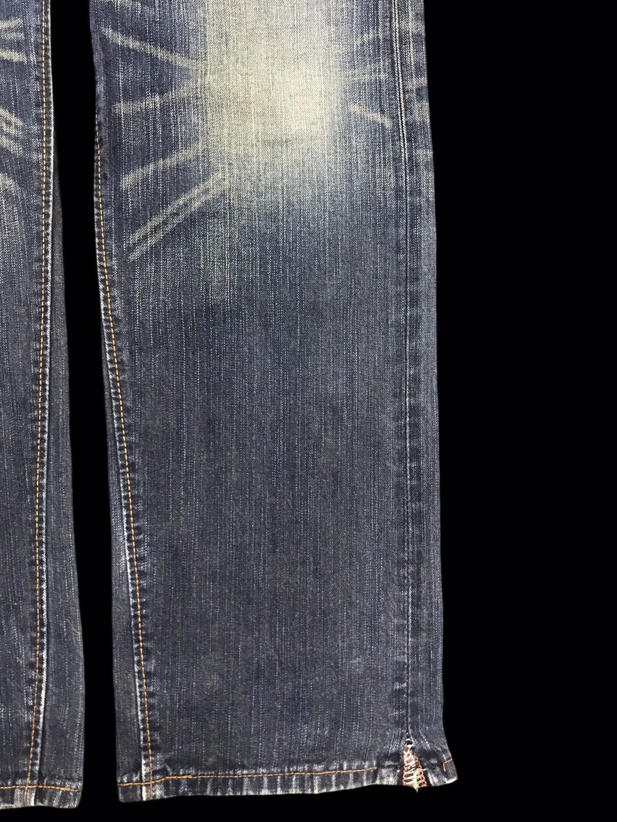 Edwin 💥90s Style💥EDWIN 403XV INSANE FADES MUDWASH REG DENIM F412 Size US 32 / EU 48 - 8 Thumbnail