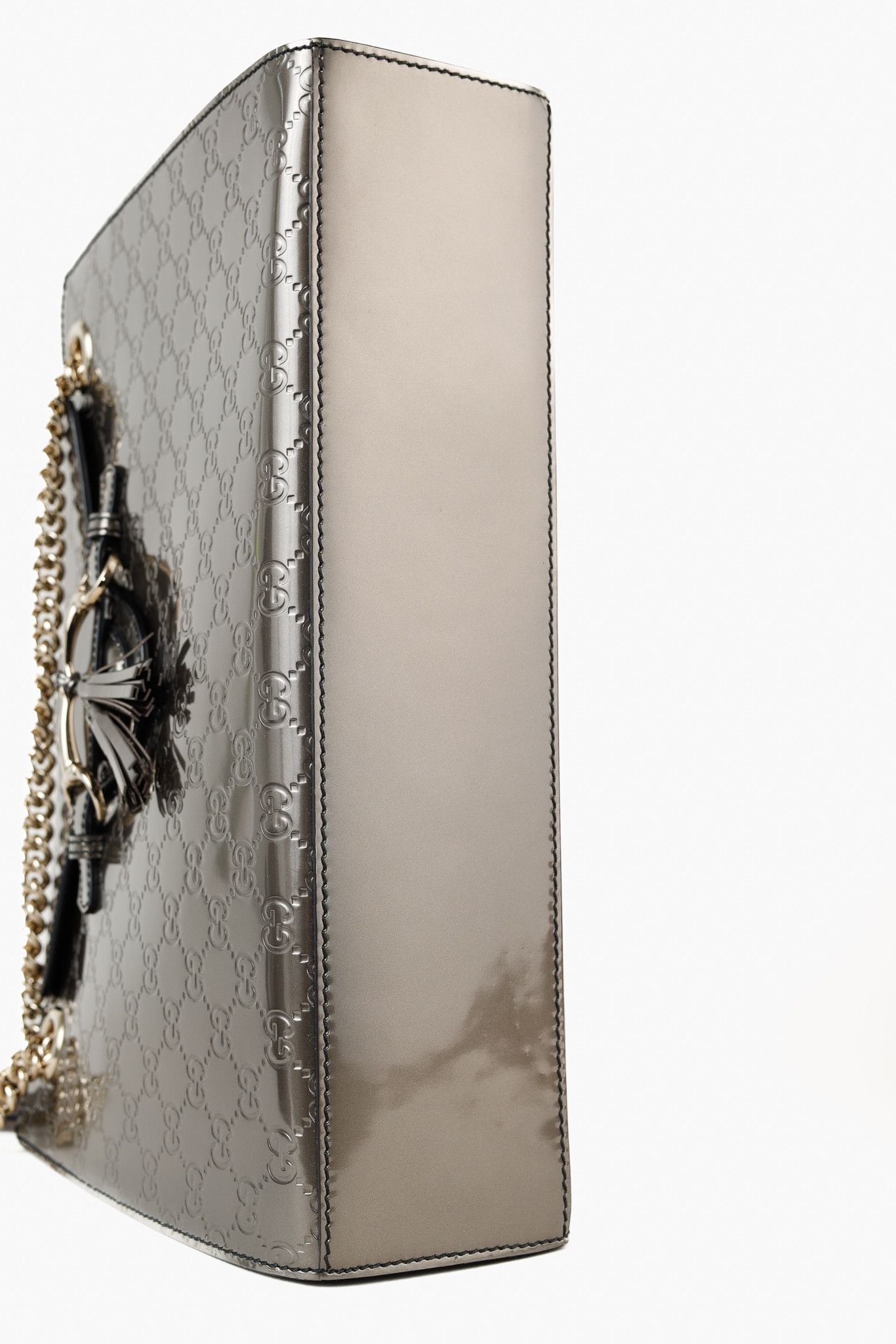 Gucci Gucci Shine Guccissima Large Emily Chain Shoulder Bag Size ONE SIZE - 5 Thumbnail