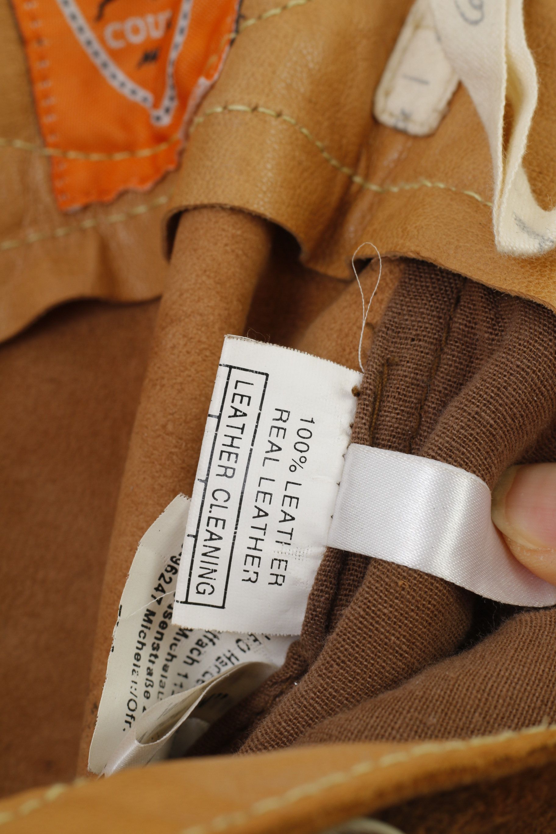 Vintage Country Maddox Men 48 Leather Trousers Brown Vintage 10395 Size US 38 / EU 54 - 7 Thumbnail