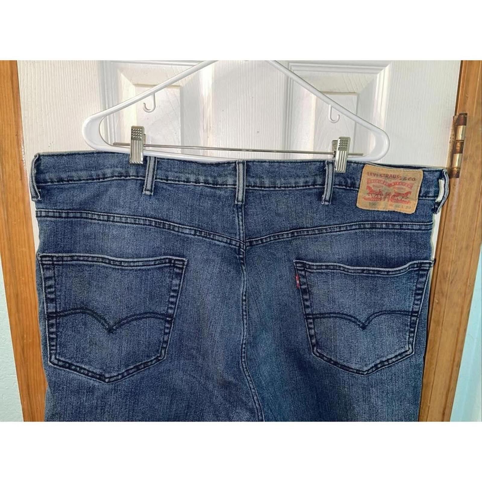 Other Levi's 550 Relaxed Fit Jeans - Men's Size 36L 29 Size US 44 / EU 60 - 4 Thumbnail