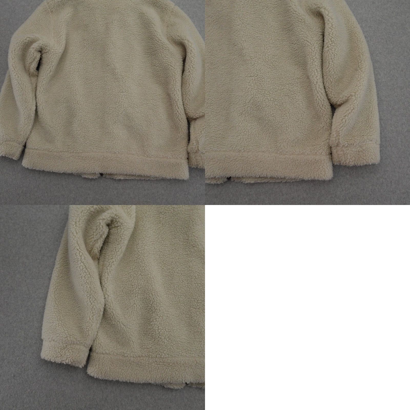 Vans VANS Jacket Womens Large Snow Out Fleece Zip Up Jacket White Size L / US 10 / IT 46 - 9 Thumbnail