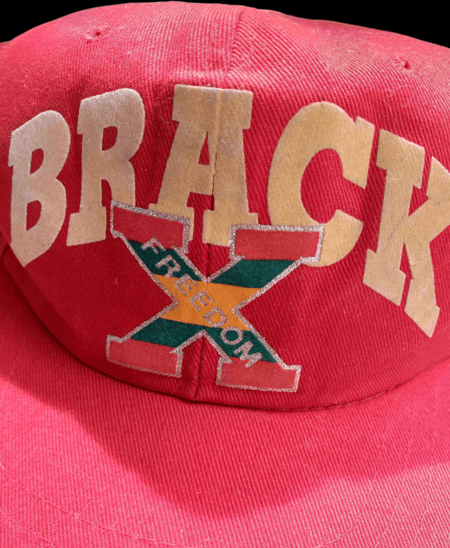 Vintage Vintage Malcolm X "Brack Freedom" Hat Size ONE SIZE - 6 Thumbnail