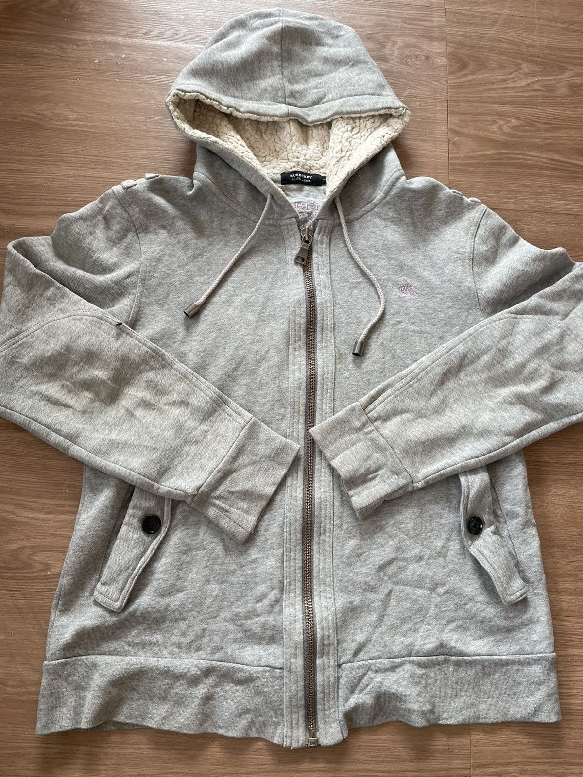 Burberry Burberry black label zipper hoodie Size US M / EU 48-50 / 2 - 1 Thumbnail