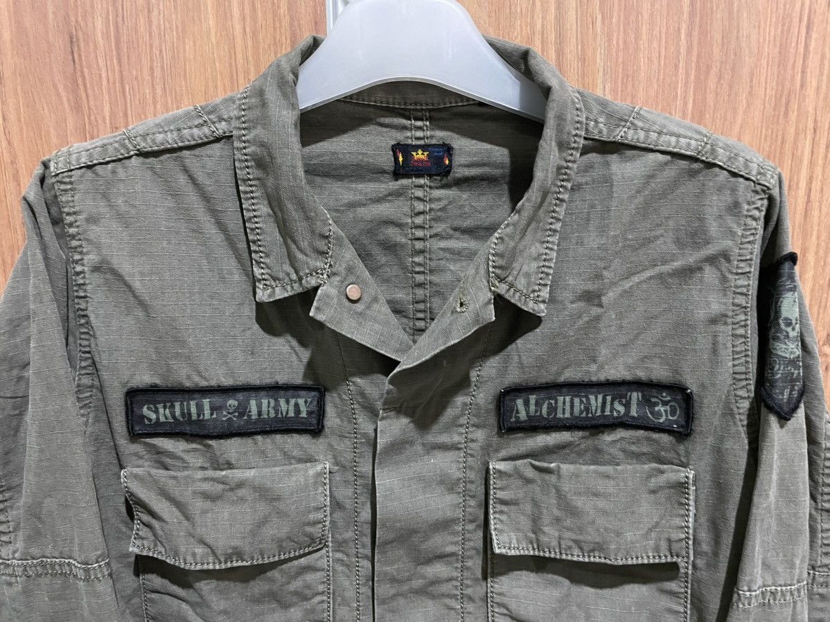 Skull Jeans by an Alchemist SKULL JEANS MILITARY JACKET Size US M / EU 48-50 / 2 - 3 Thumbnail