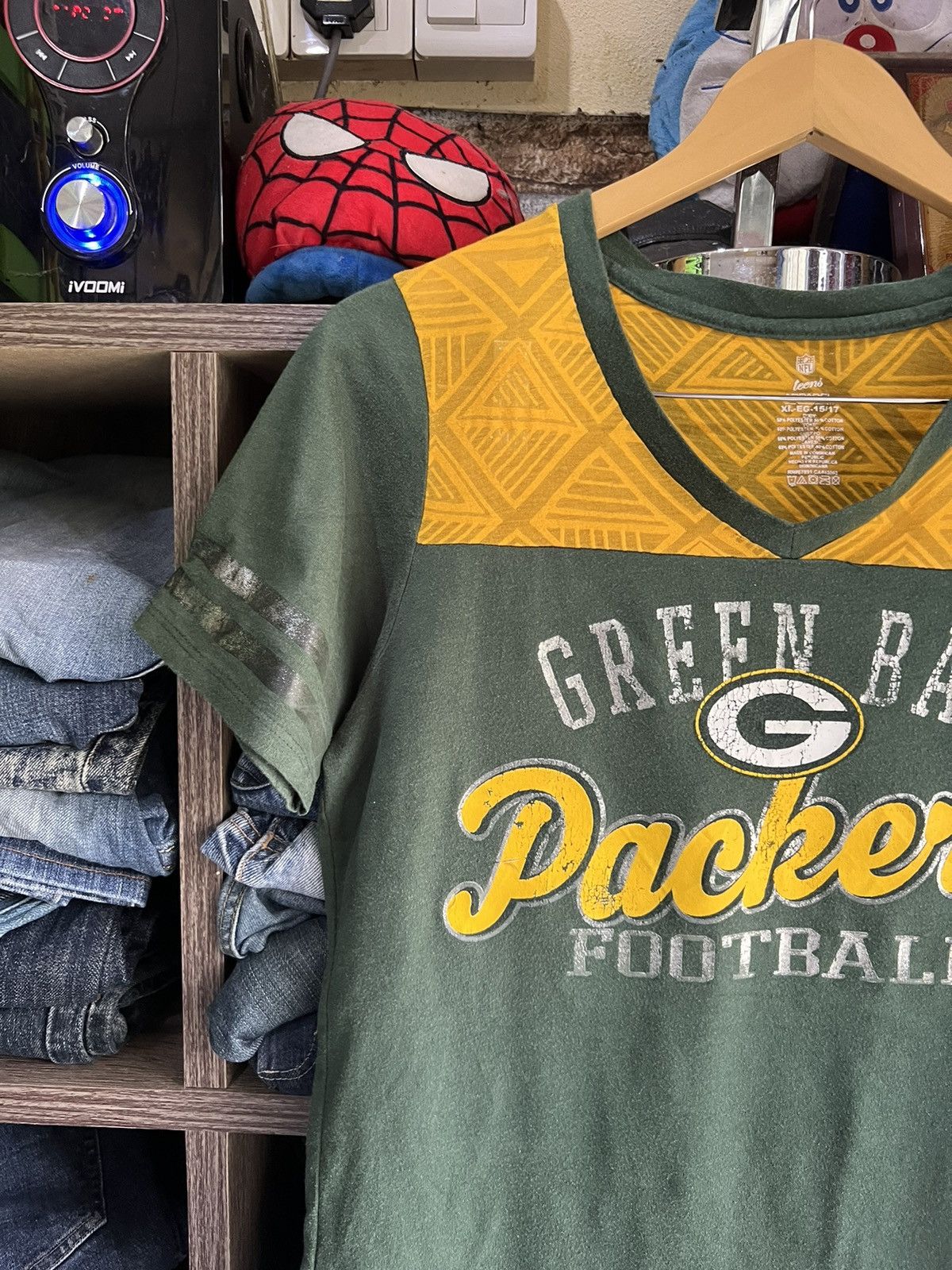 NFL 🔥NFL Green Bay Packers V Neck Tees Size US S / EU 44-46 / 1 - 4 Thumbnail