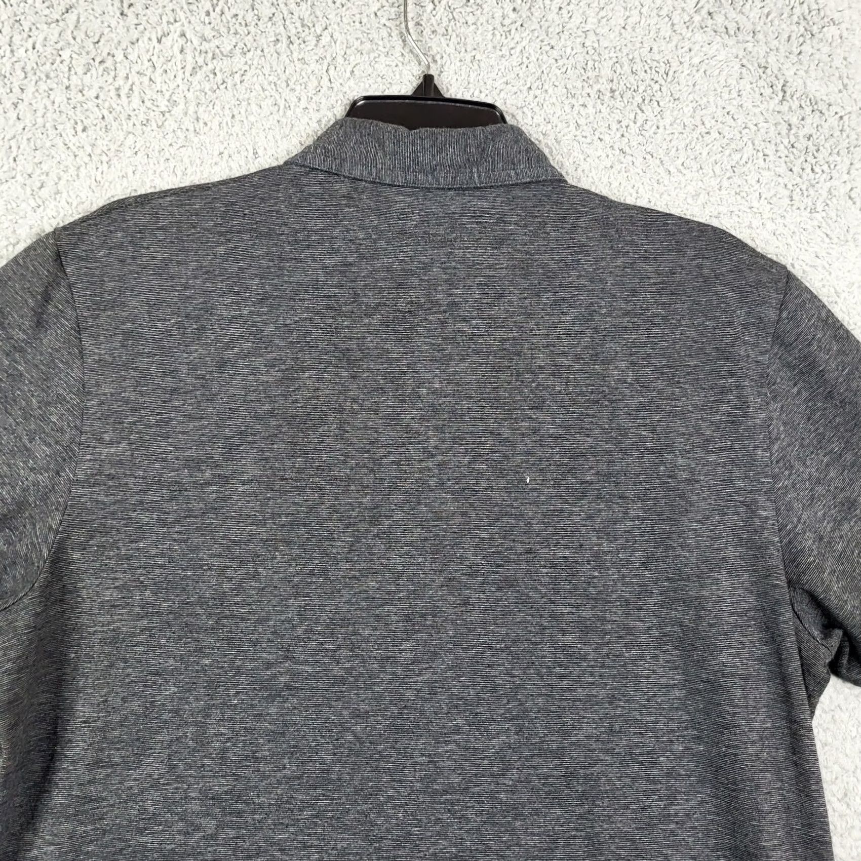 TravisMathew Travis Mathew Polo Shirt Mens Regular Short Sleeve Gray Cotton Polyester Size L Size US L / EU 52-54 / 3 - 7 Thumbnail