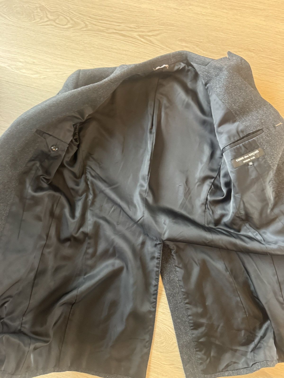 CDG Homme Plus Wool Coat 90s