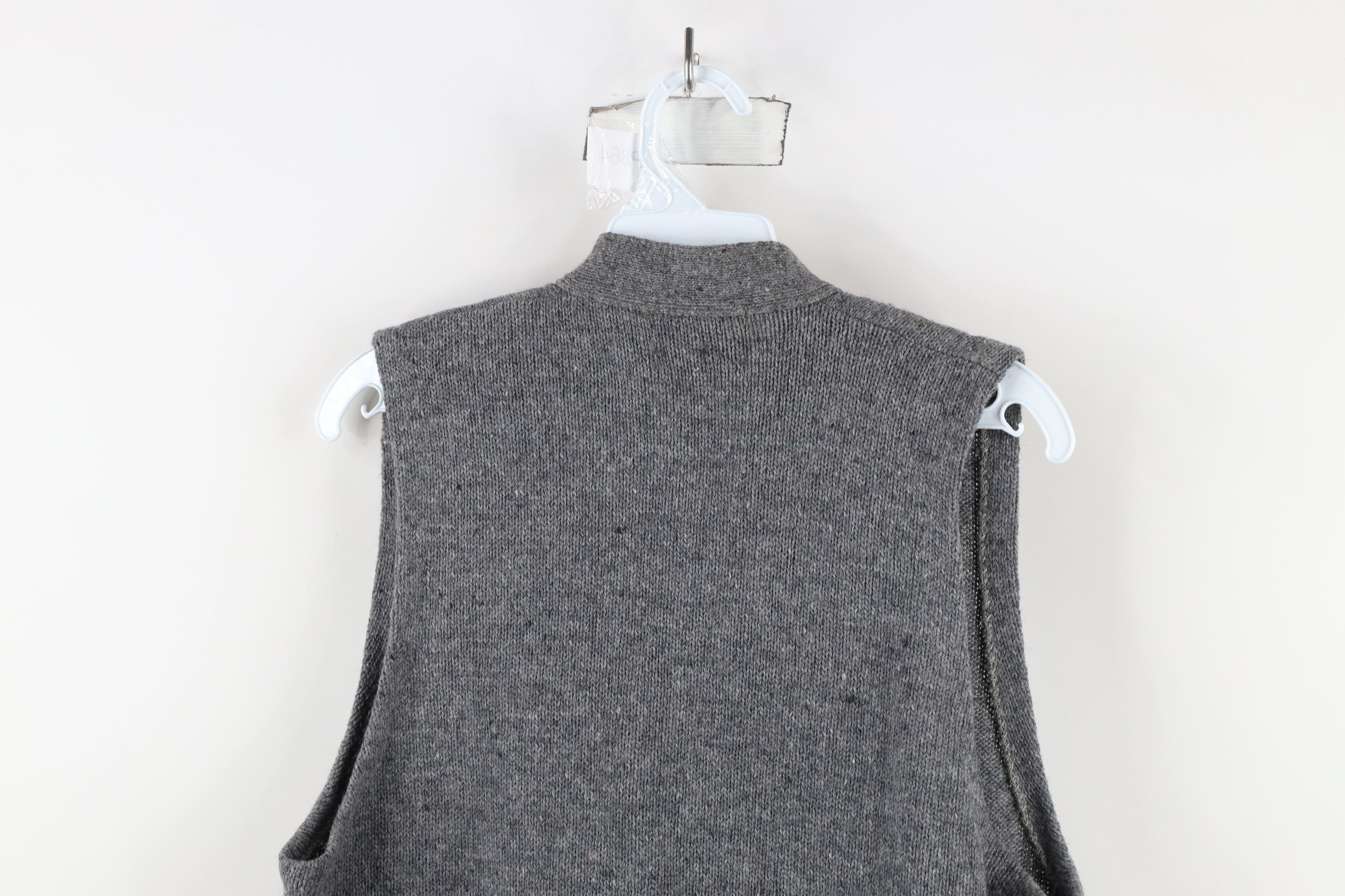 Vintage Vintage 50s 60s Rockabilly Fleck Wool Knit Sweater Vest USA Size US L / EU 52-54 / 3 - 9 Thumbnail