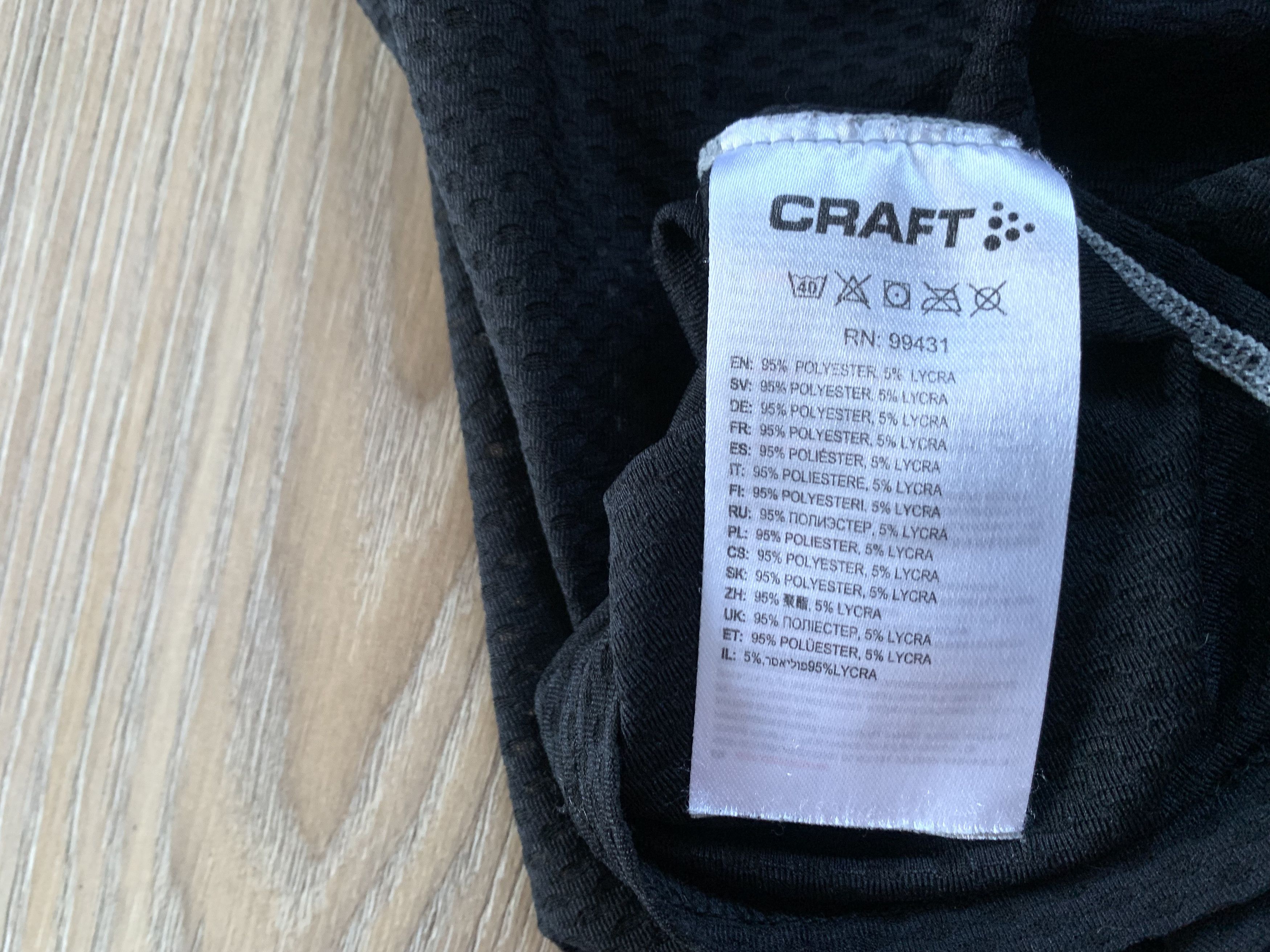 Sports Specialties Craft Black Cool Mesh Superlight Training Sleeveless Size US XL / EU 56 / 4 - 8 Thumbnail