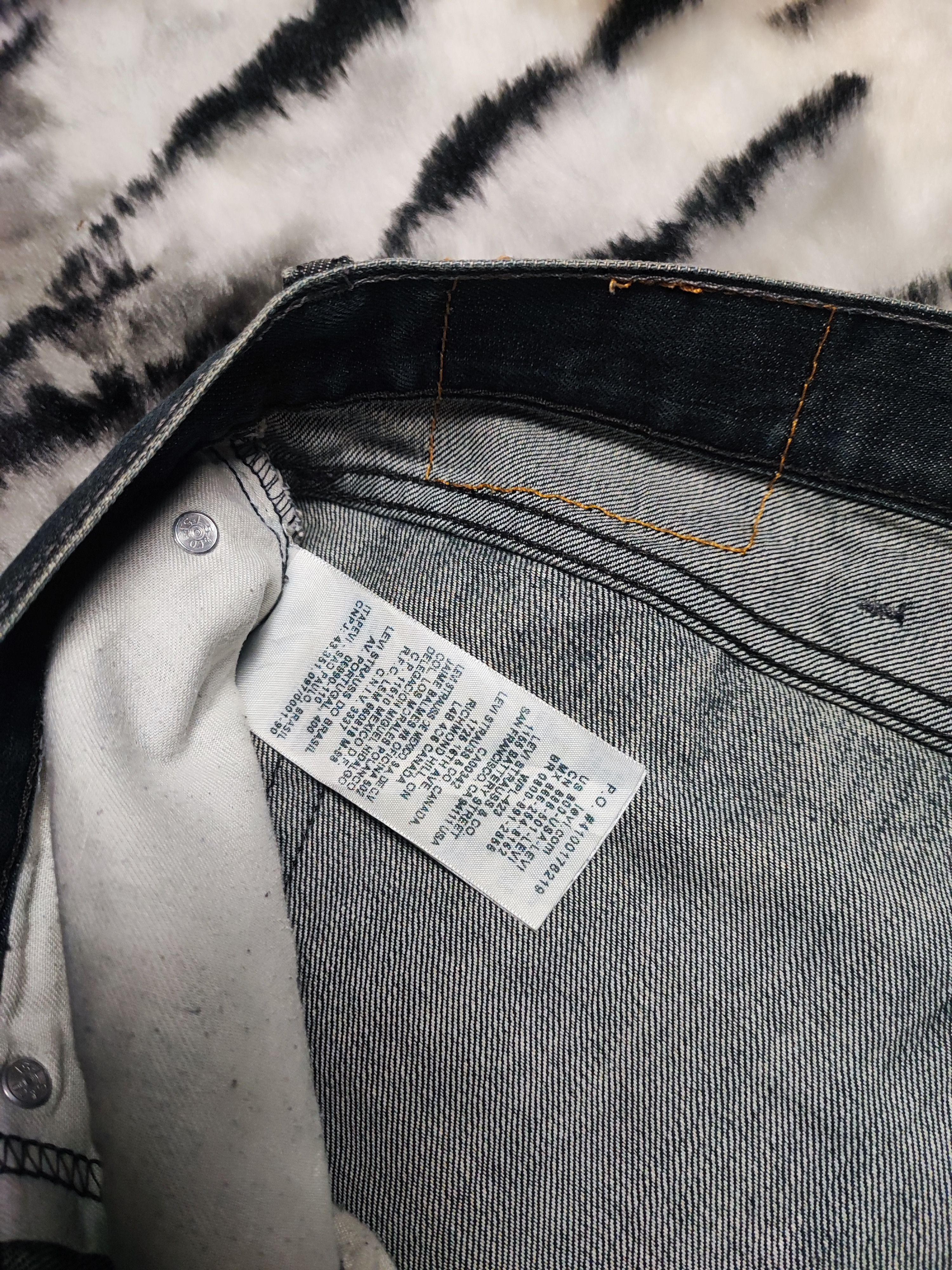 Levi's Vintage Levis 527 Slim Flared Bootcut Y2K SKATE 41x30 Size US 41 - 9 Thumbnail