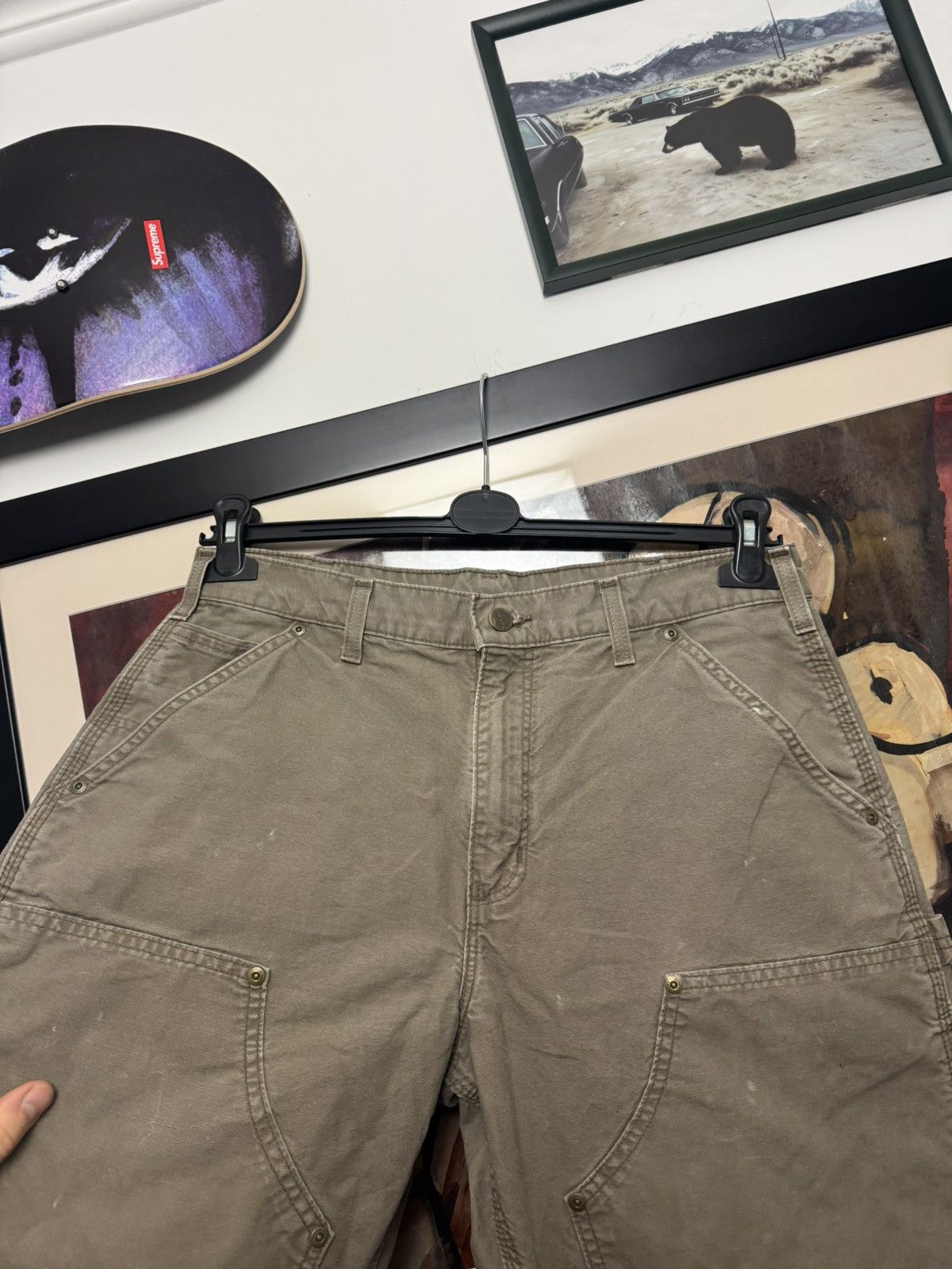Carhartt Vintage Carhartt Double Knee Skate Pant Loose Distressed Size US 32 / EU 48 - 4 Thumbnail