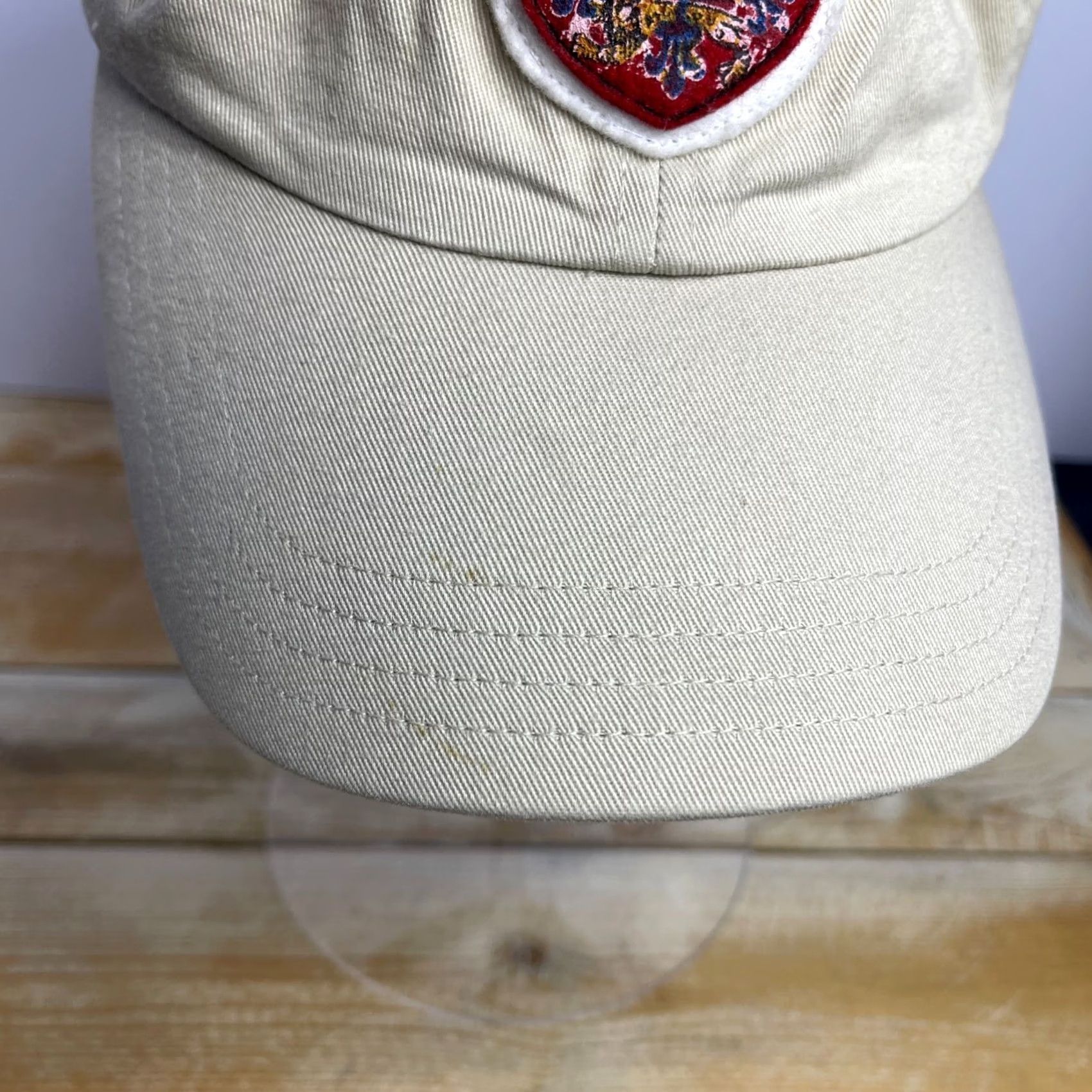 Vintage VINTAGE Polo Jeans Co Baseball Cap Hat Adjustable Beige Khaki Crest Embroidered Size US M / EU 48-50 / 2 - 3 Thumbnail